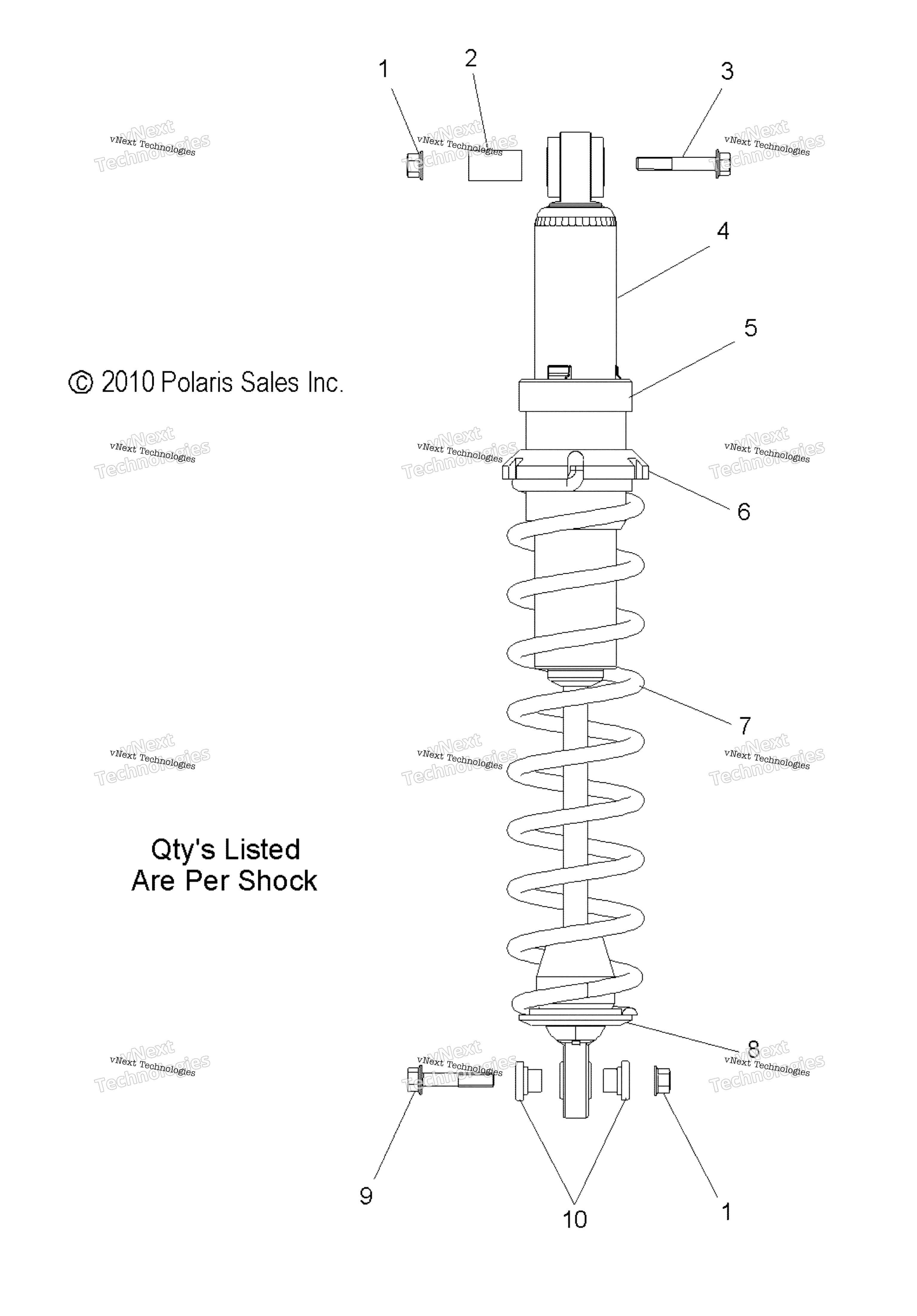 Suspension, Shock, Ifs All опции