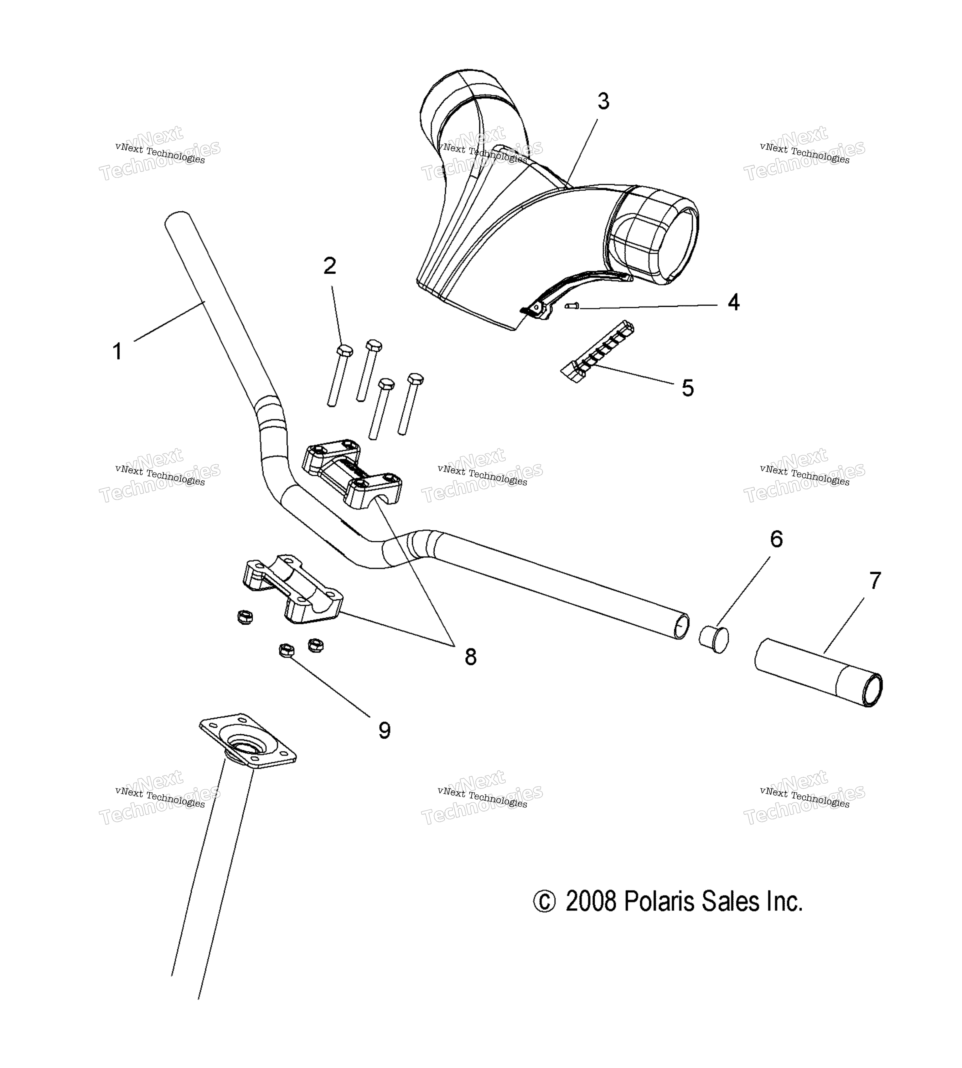 Steering, руль крепление