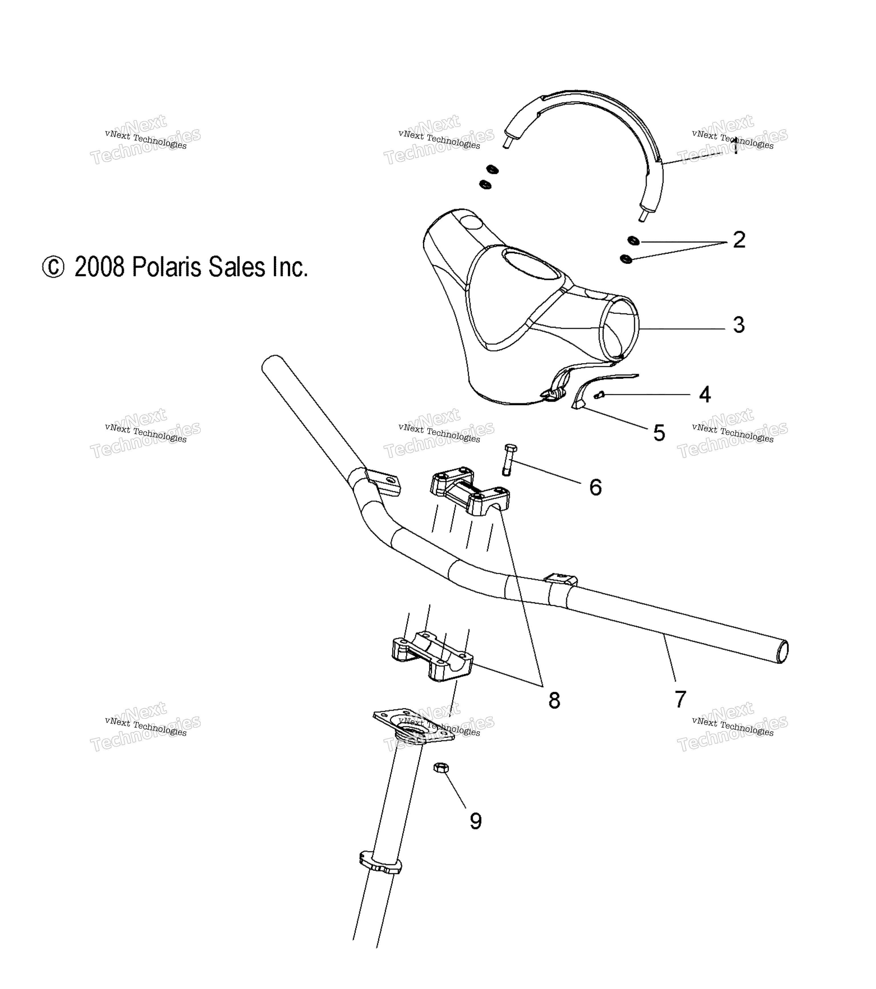 Steering, руль крепление