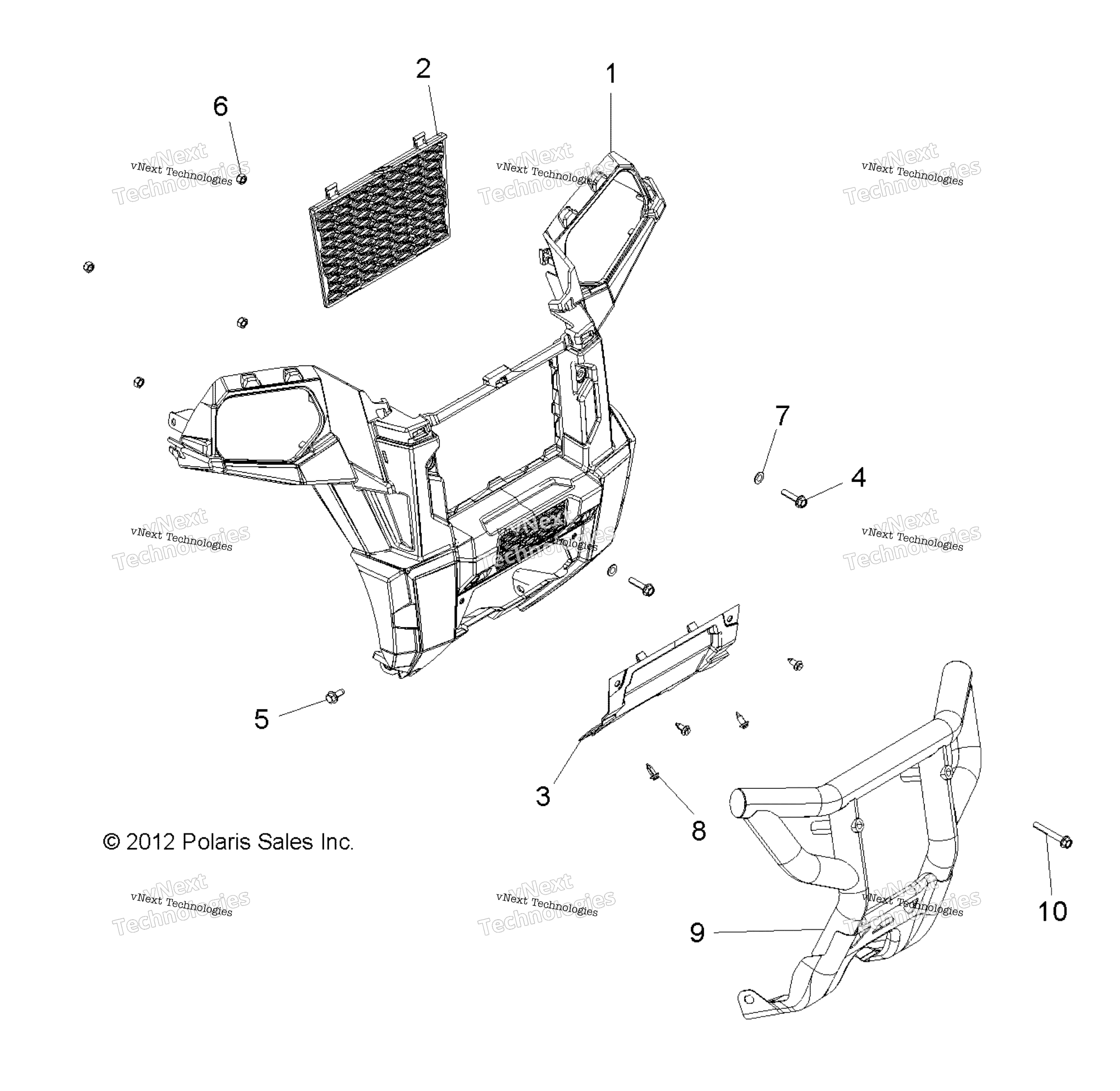 Body, передний Bumper