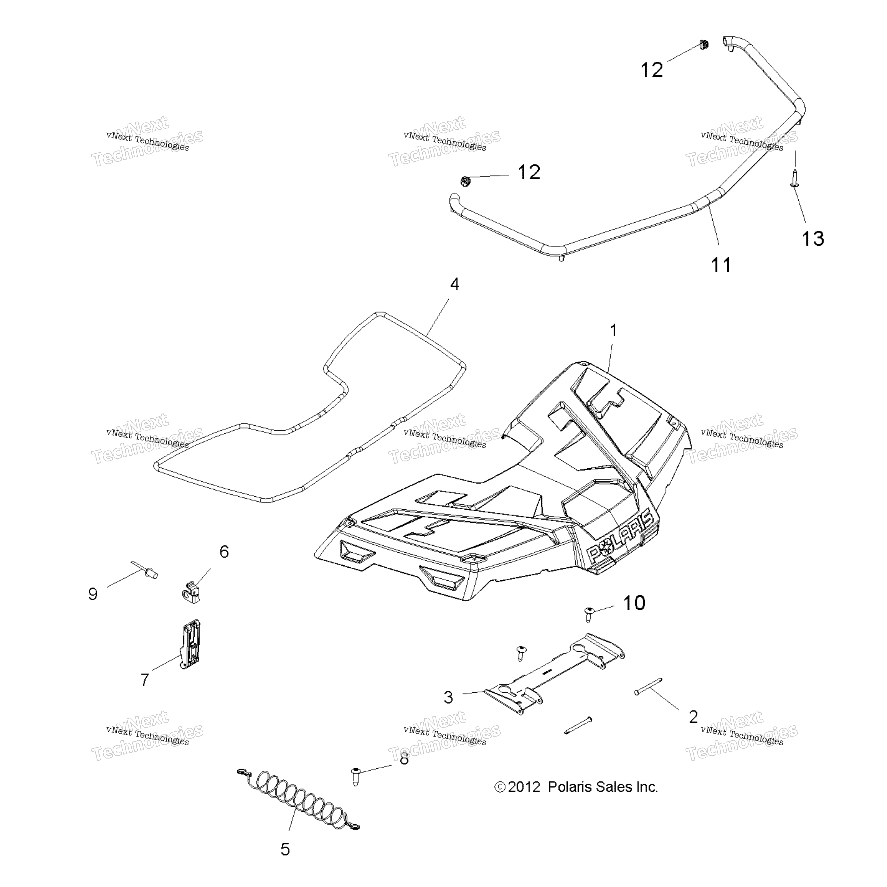 Body, Storage, передний