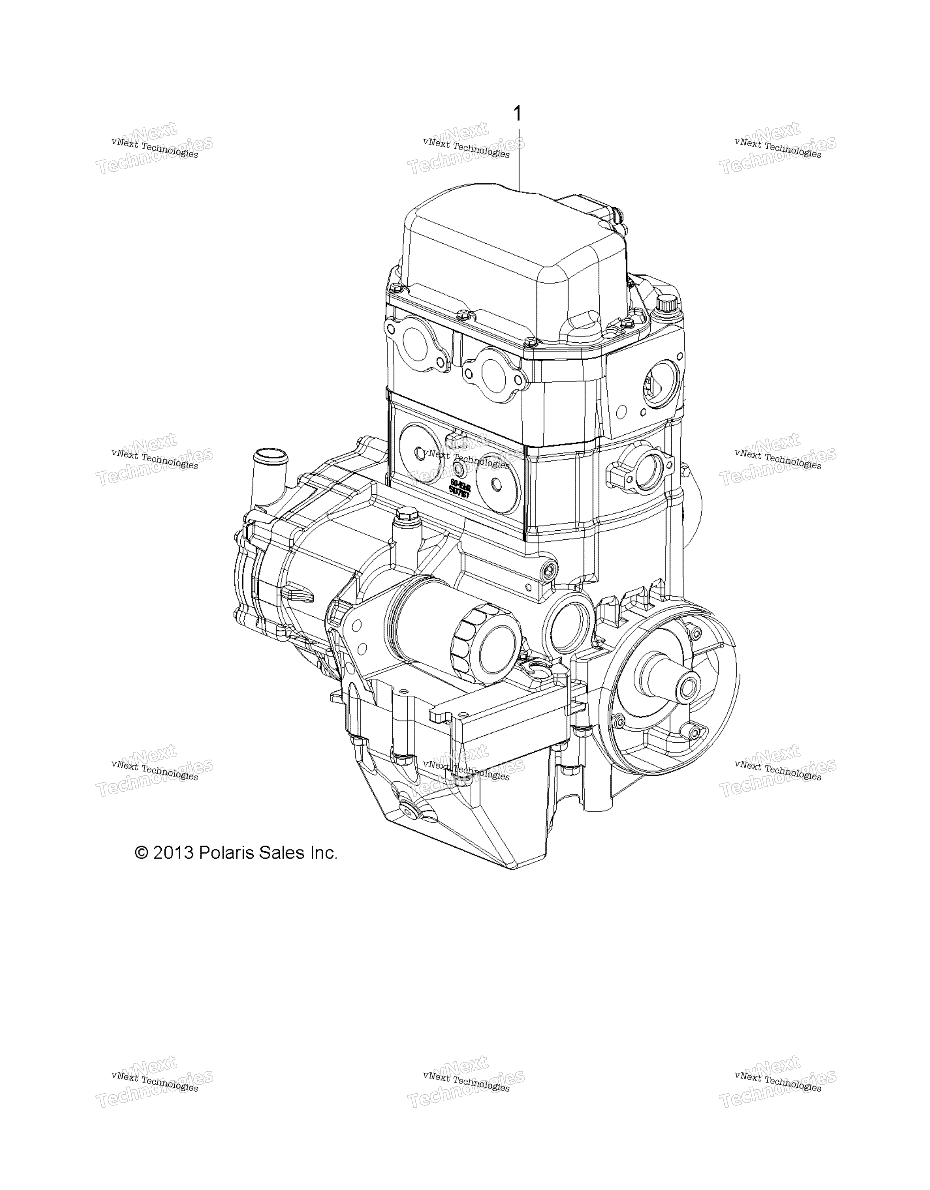 двигатель Long Block