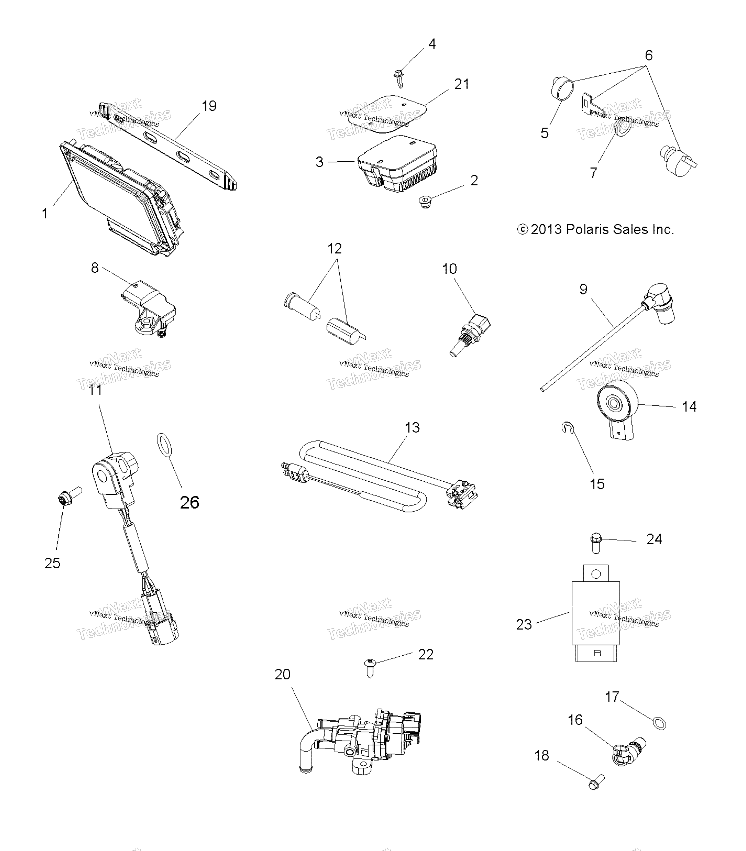 Electrical, Switches, Sensors, Ecu & управление Modules