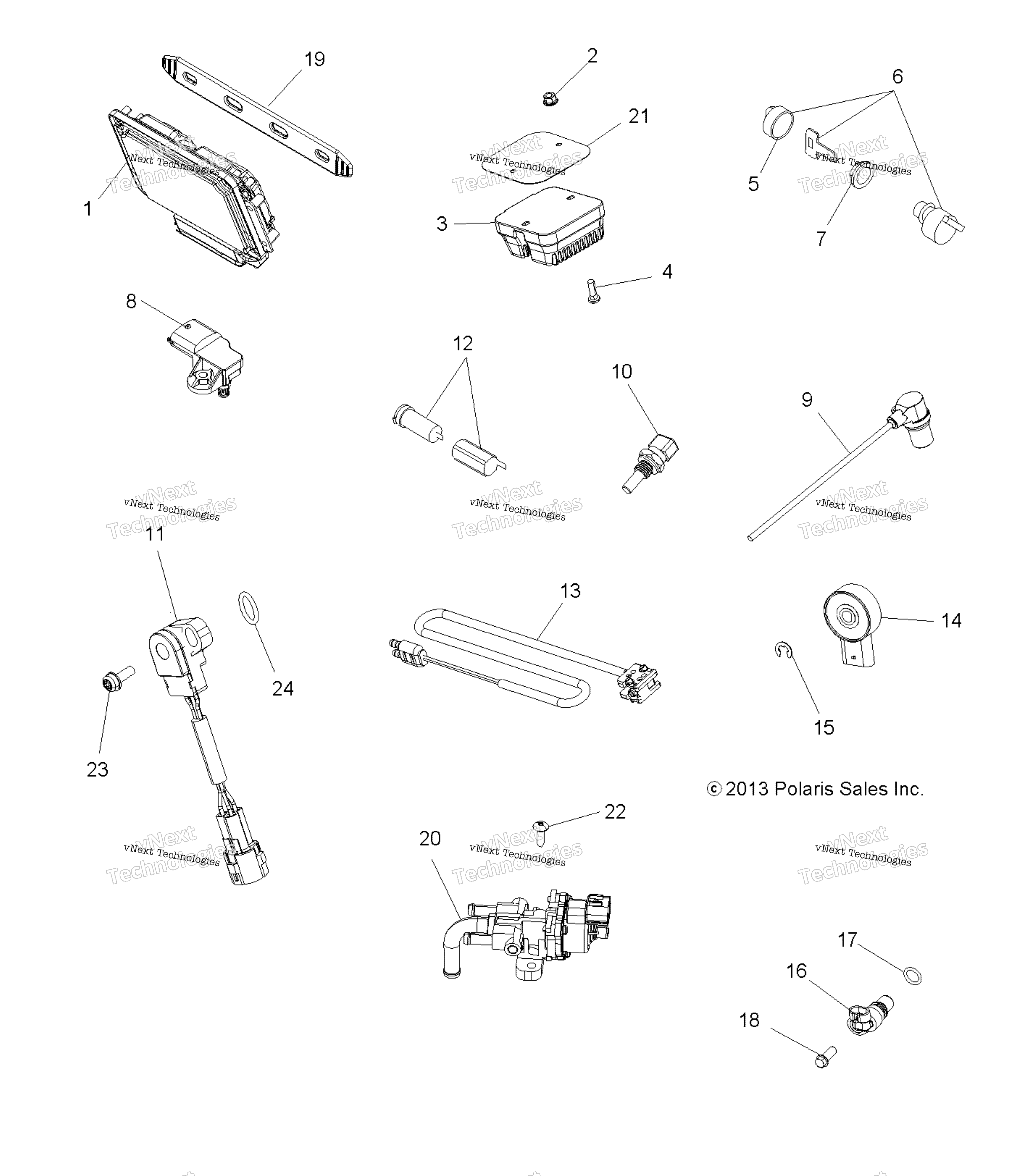 Electrical, Switches, Sensors, Ecu & управление Modules