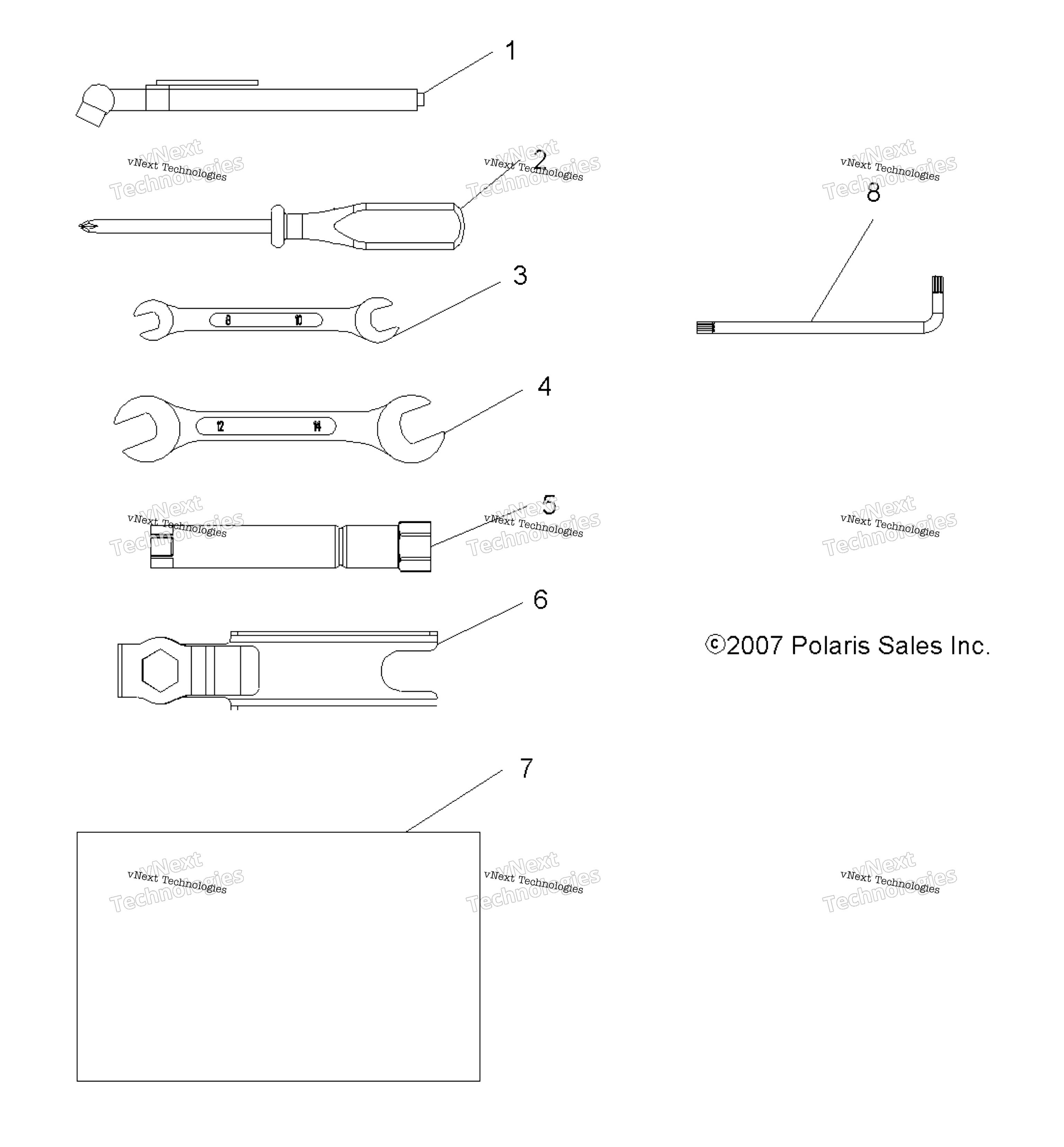Tools, инструмент комплект