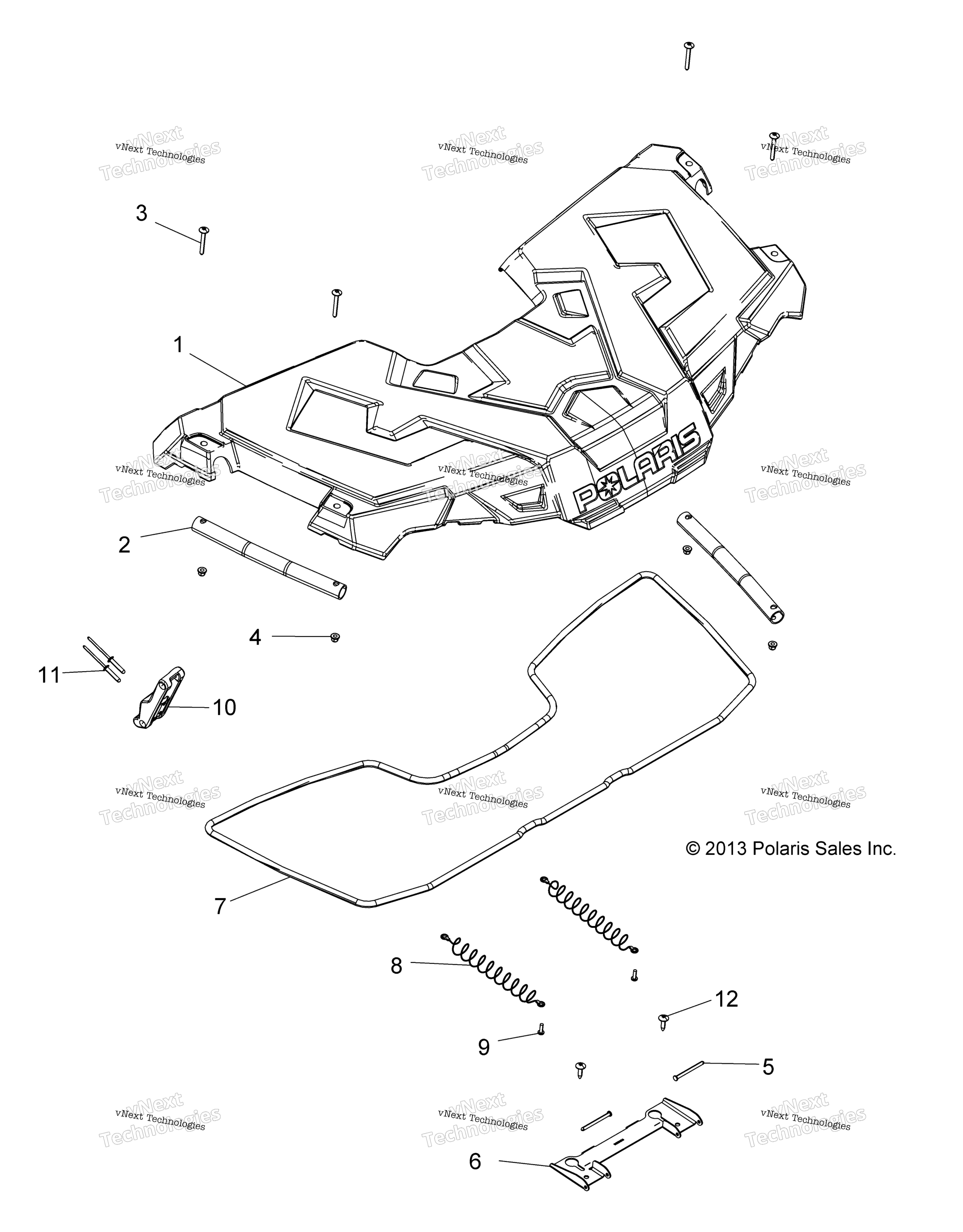 Body, Storage, передний