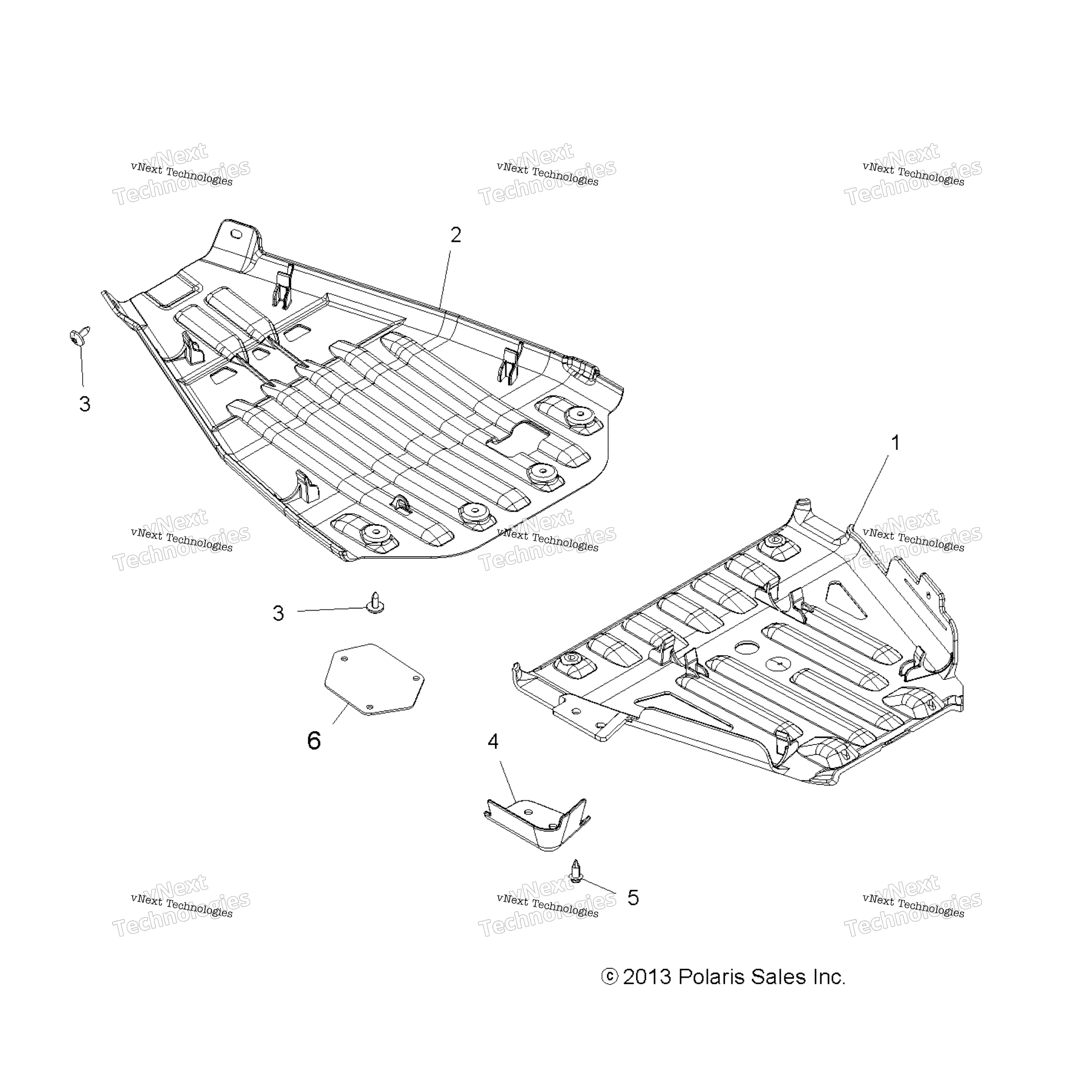 кузов Skid Plates