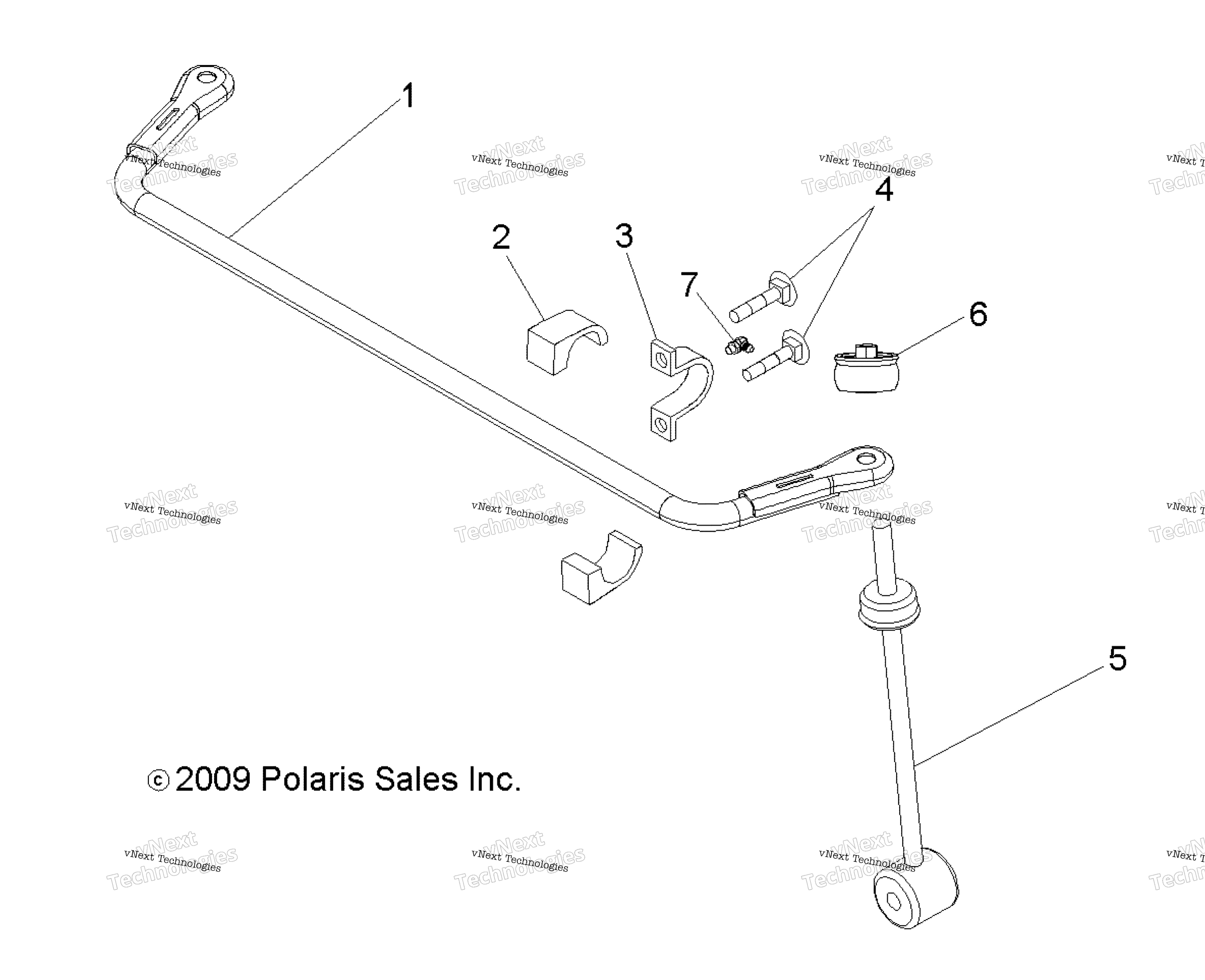 Подвеска, задняя Stabilizer Bar