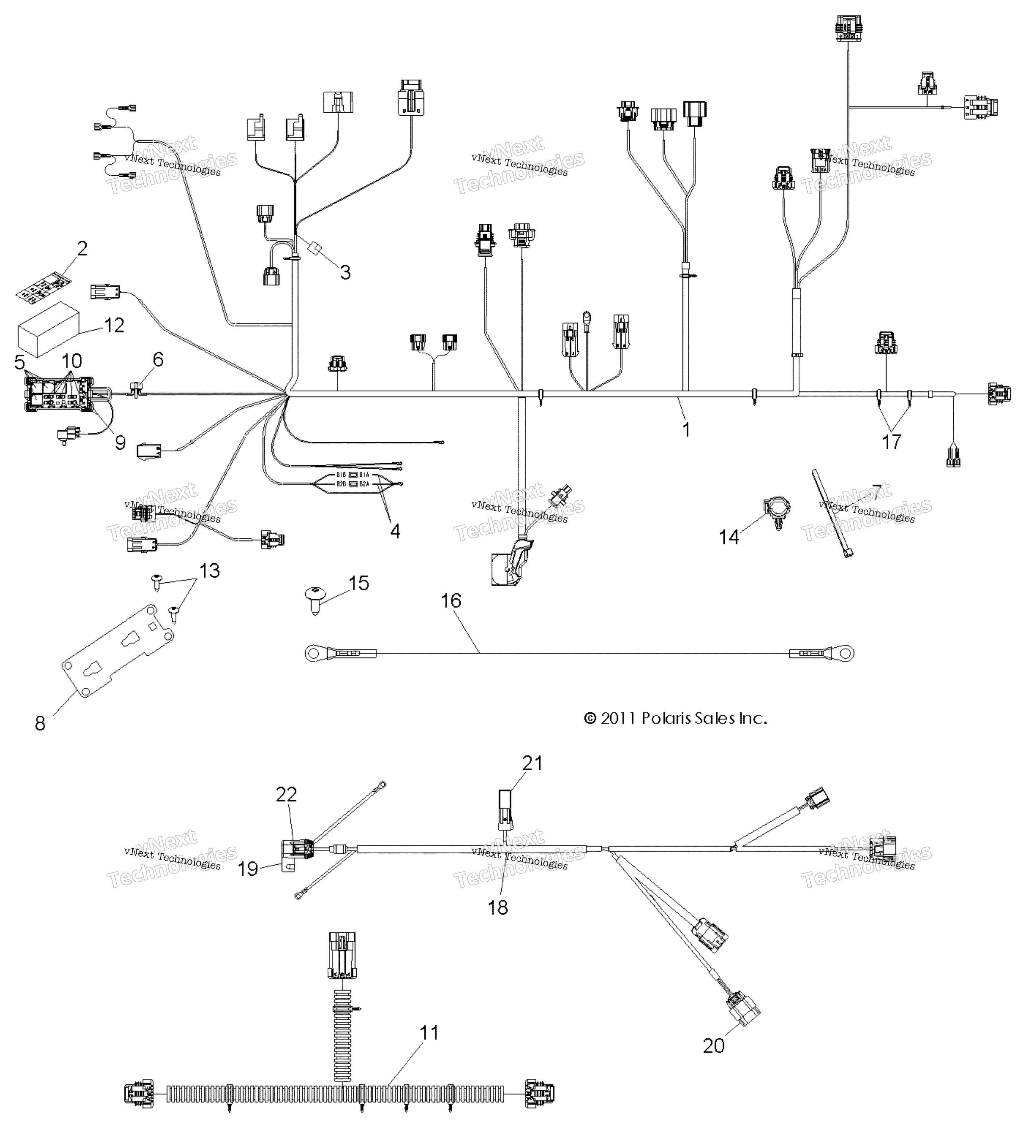 Electrical, провод Harnesses