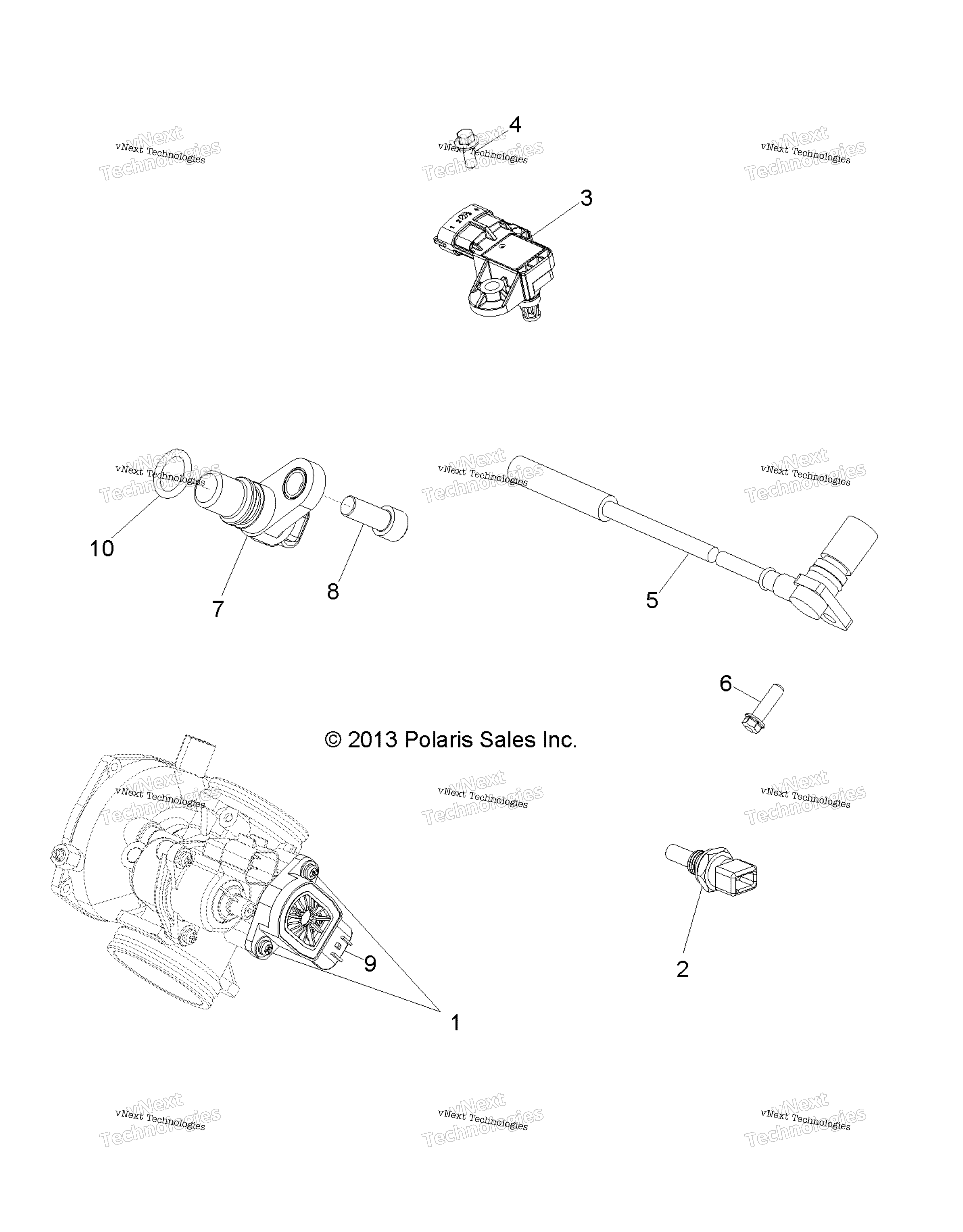 электрооборудование Sensors