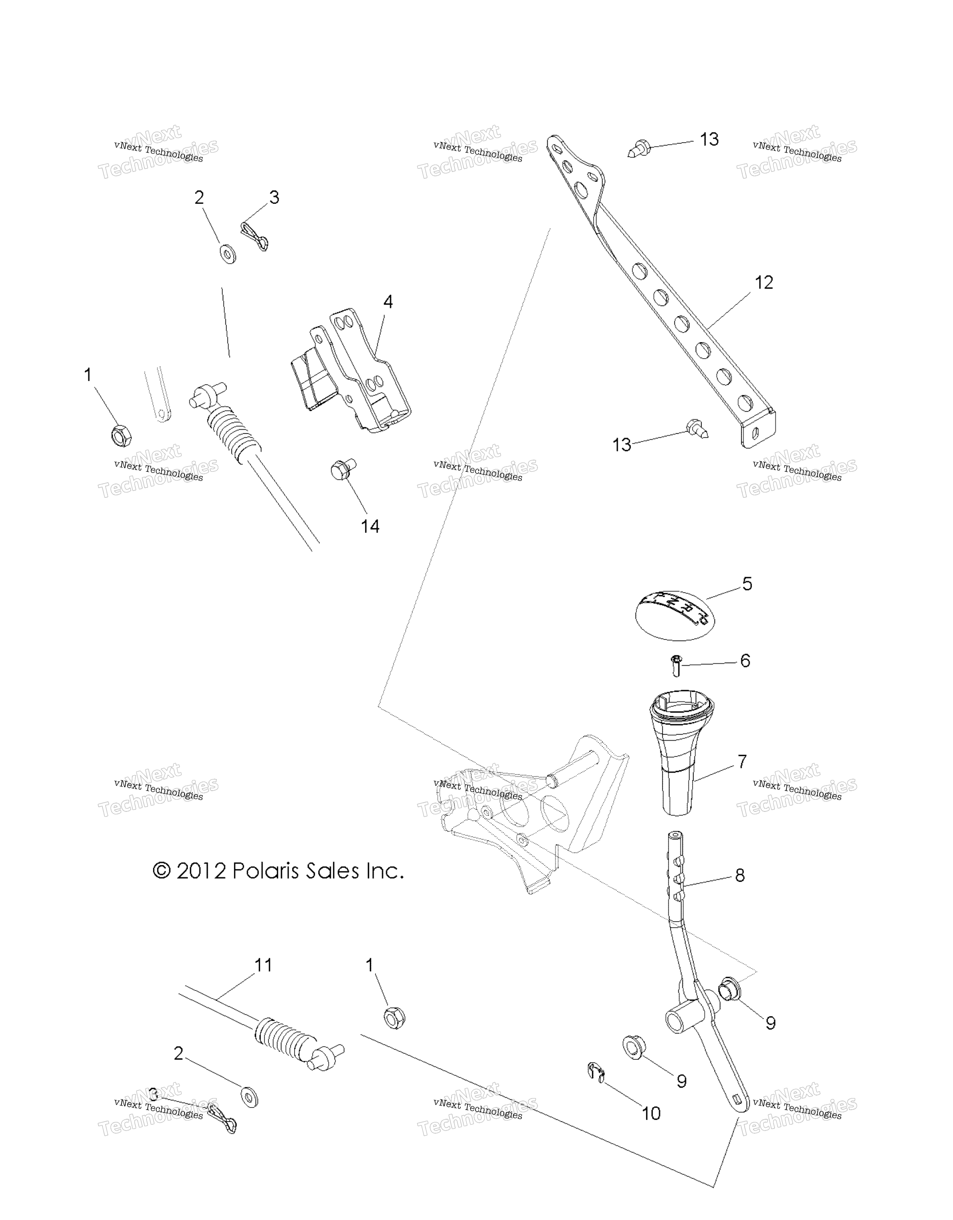 Привод Train, Gear Selector