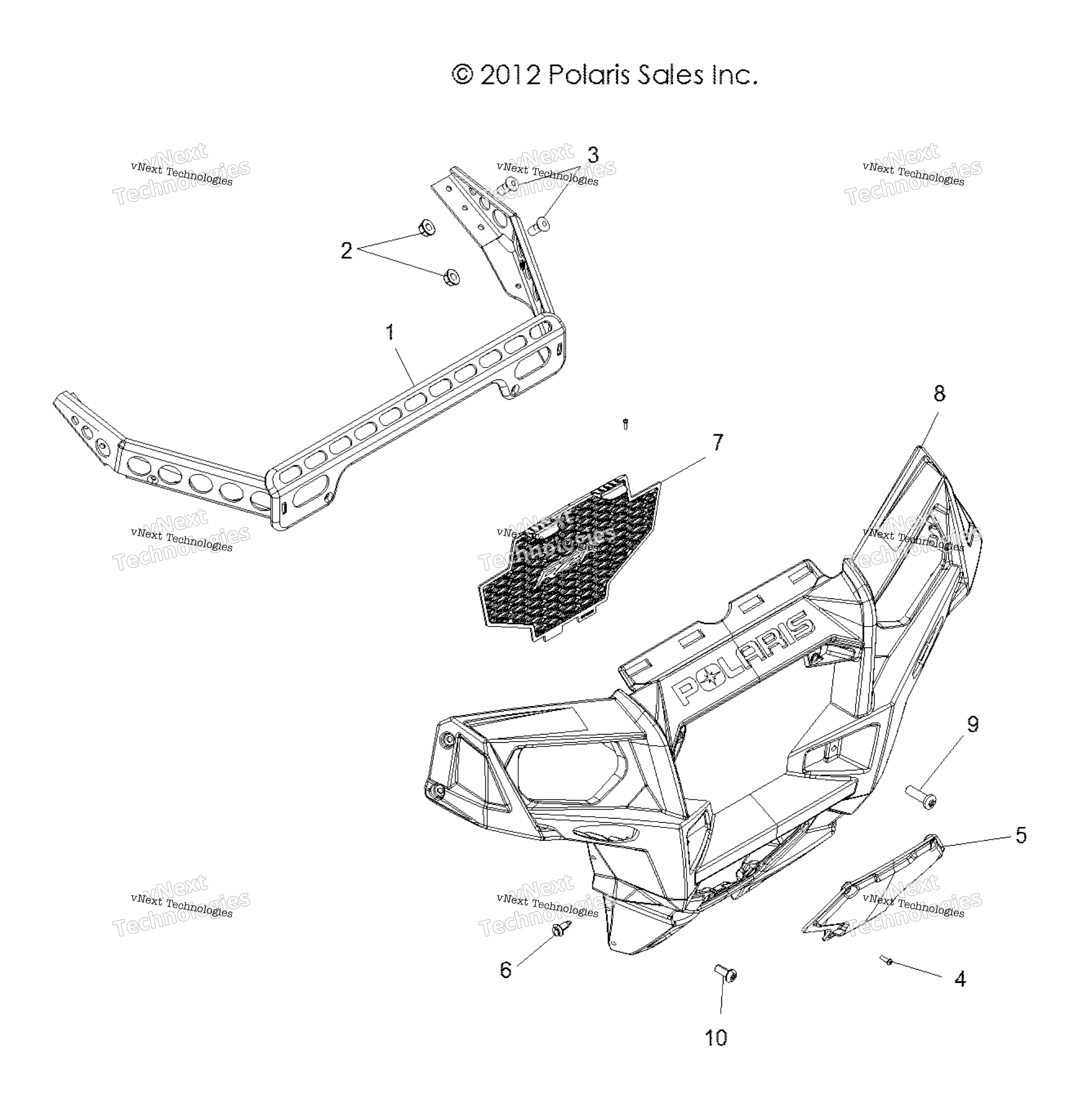 Body, передний Bumper