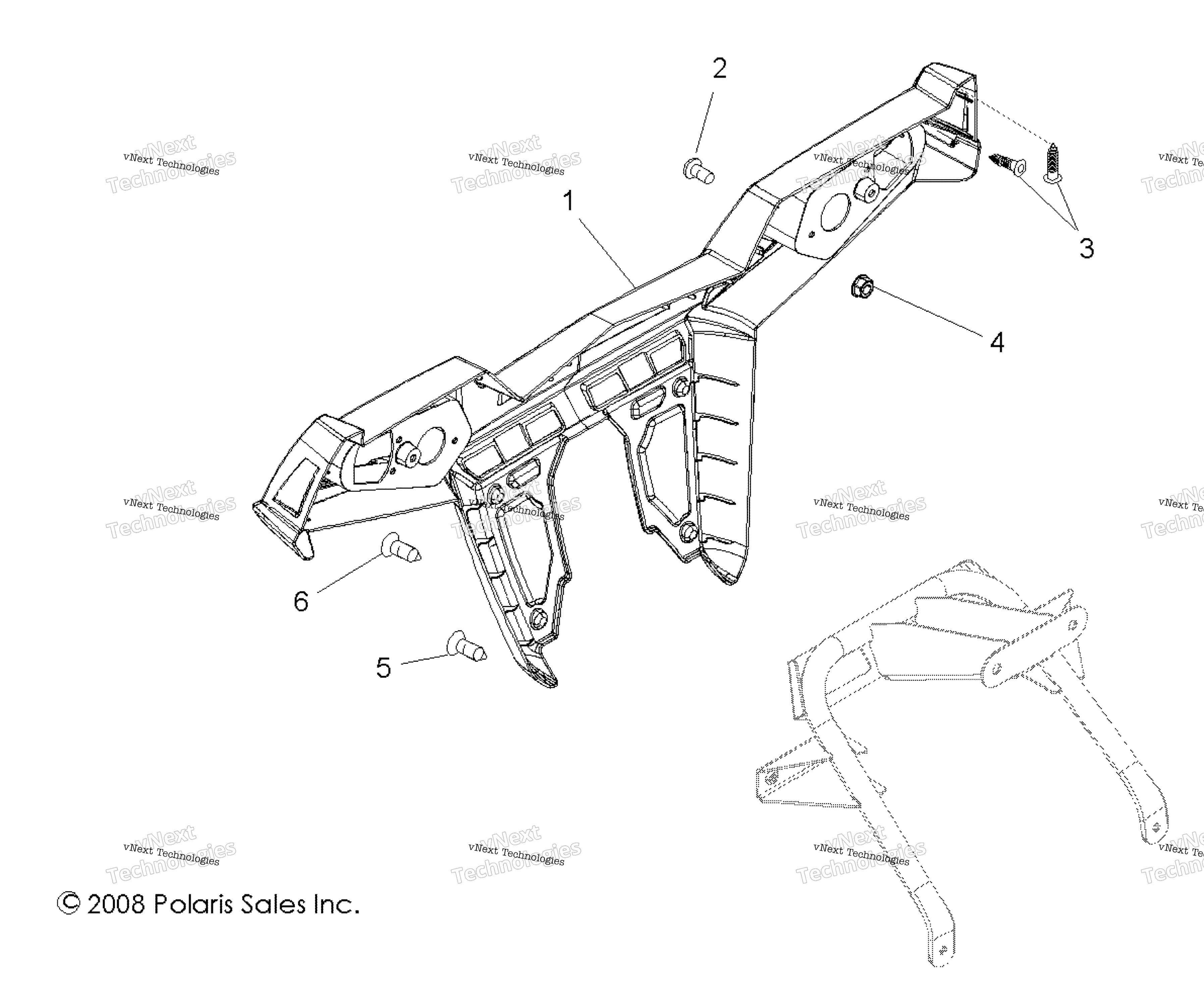 Body, задний Bumper