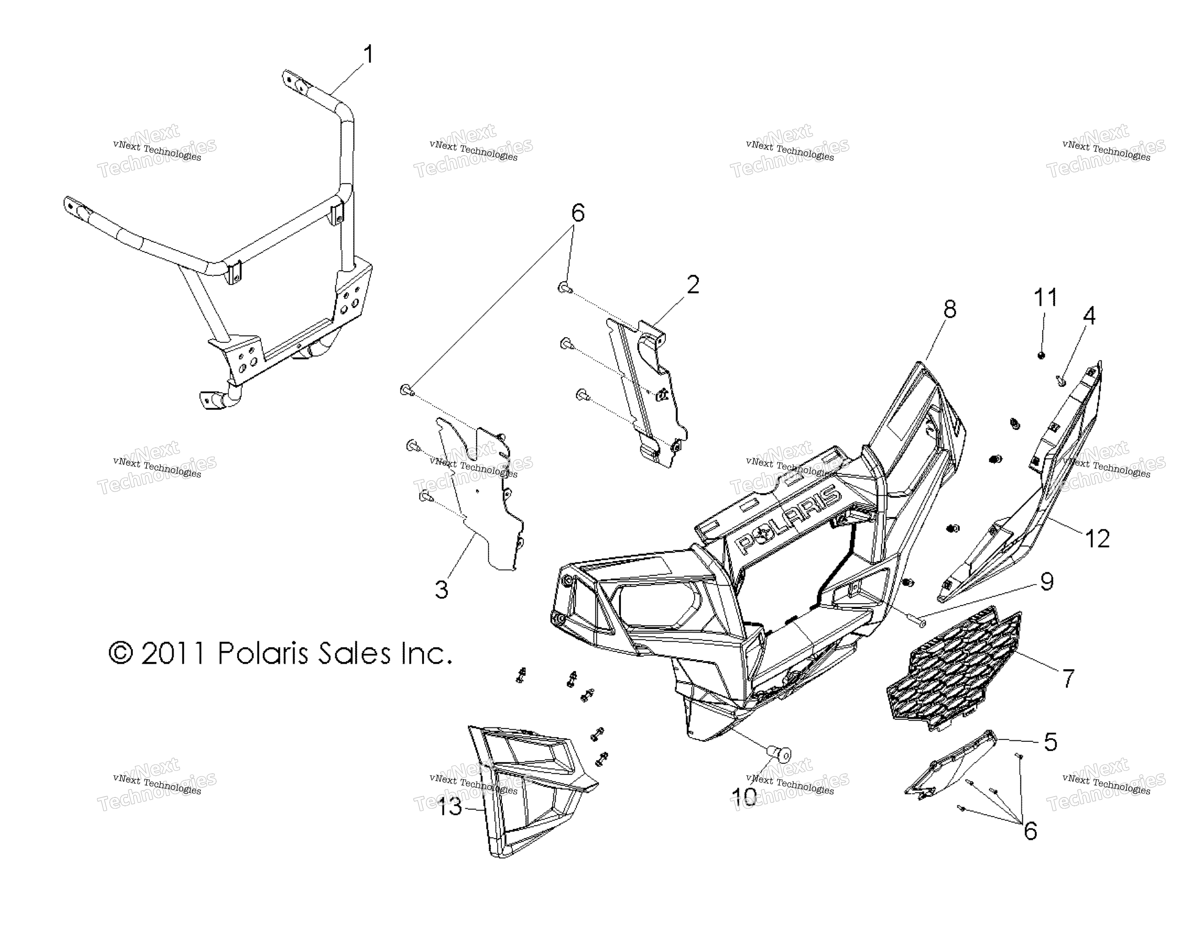 Body, передний Bumper