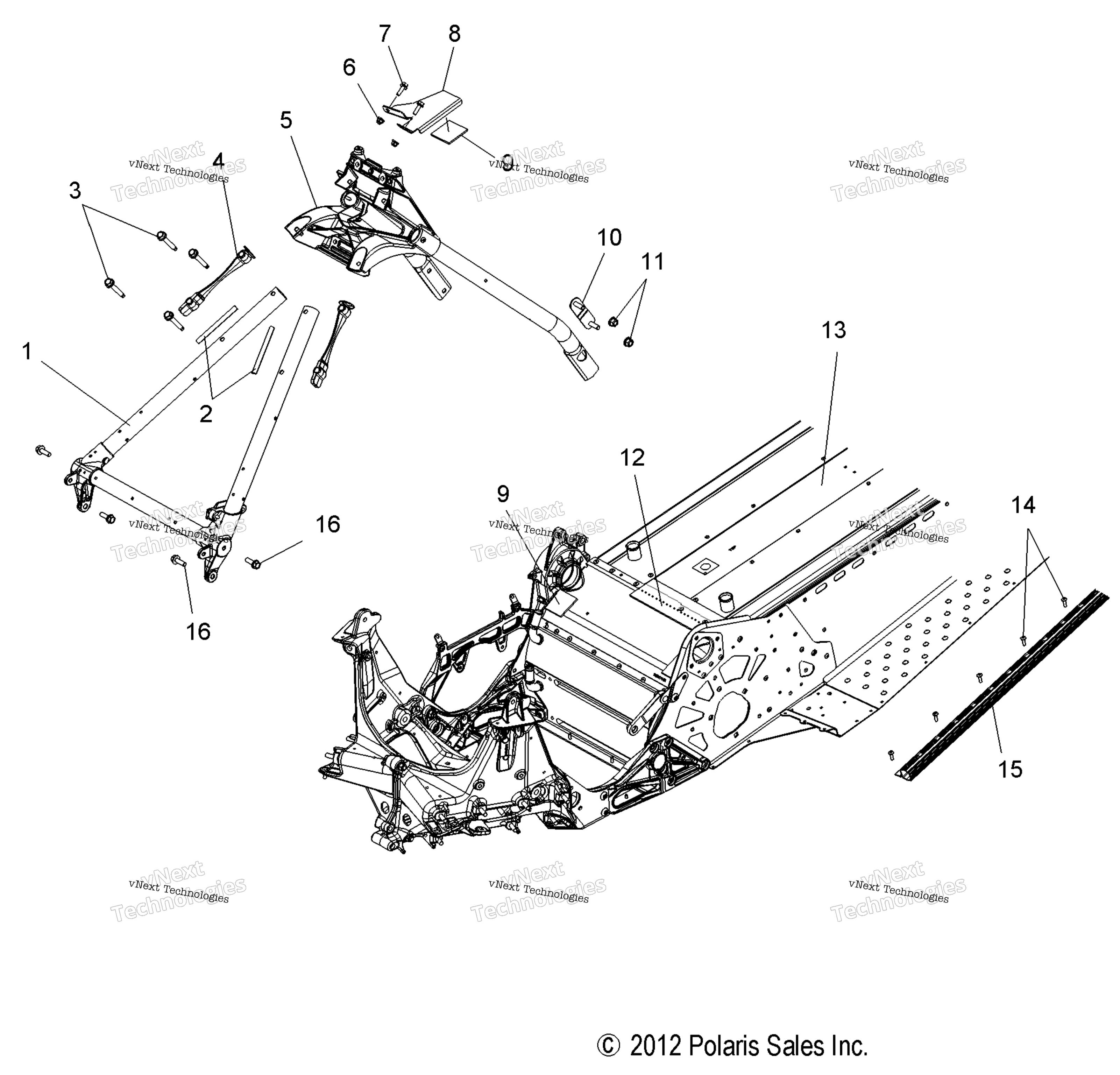 Chassis, Chassis узел & Over Structure
