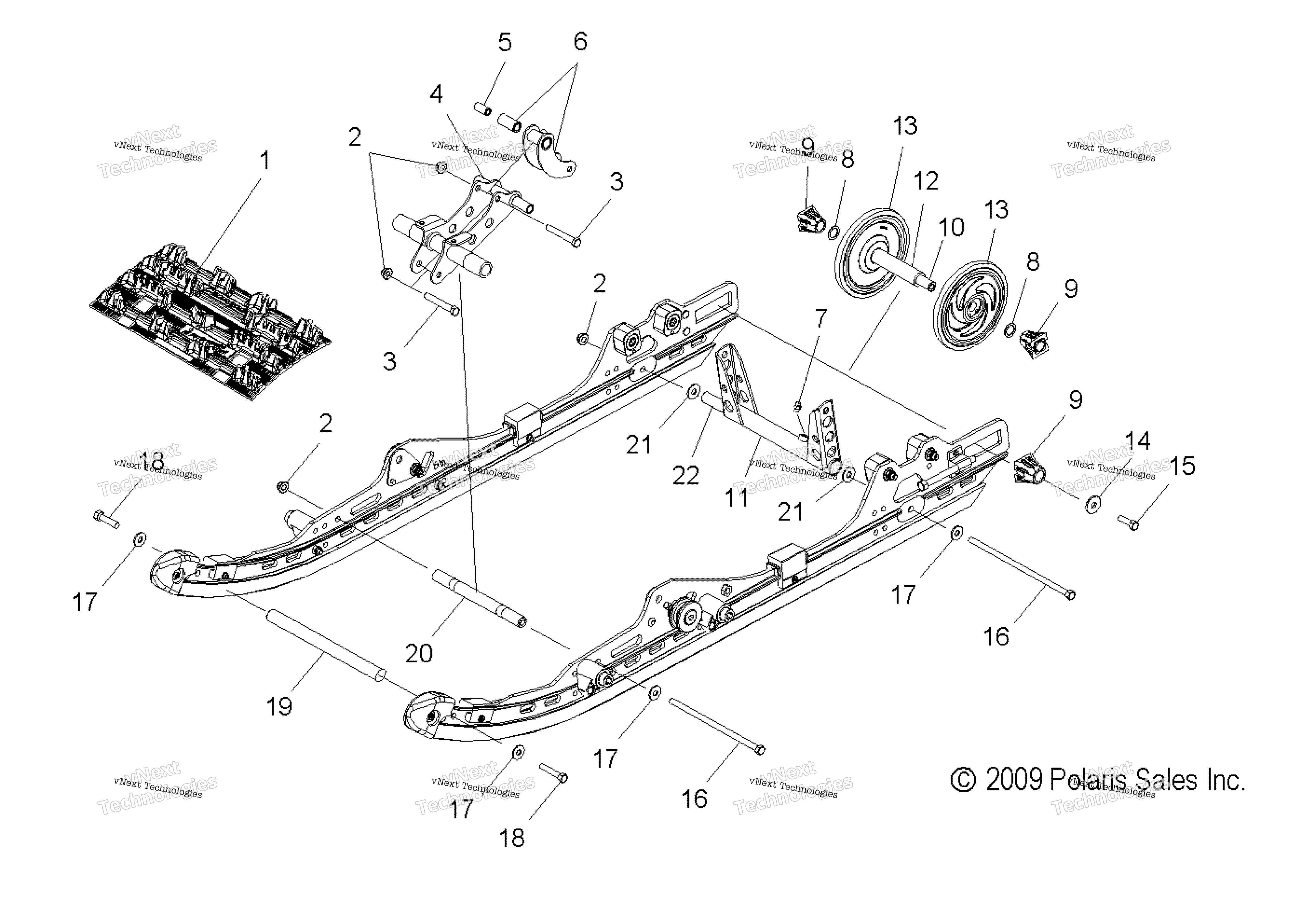 Подвеска, задняя & Track