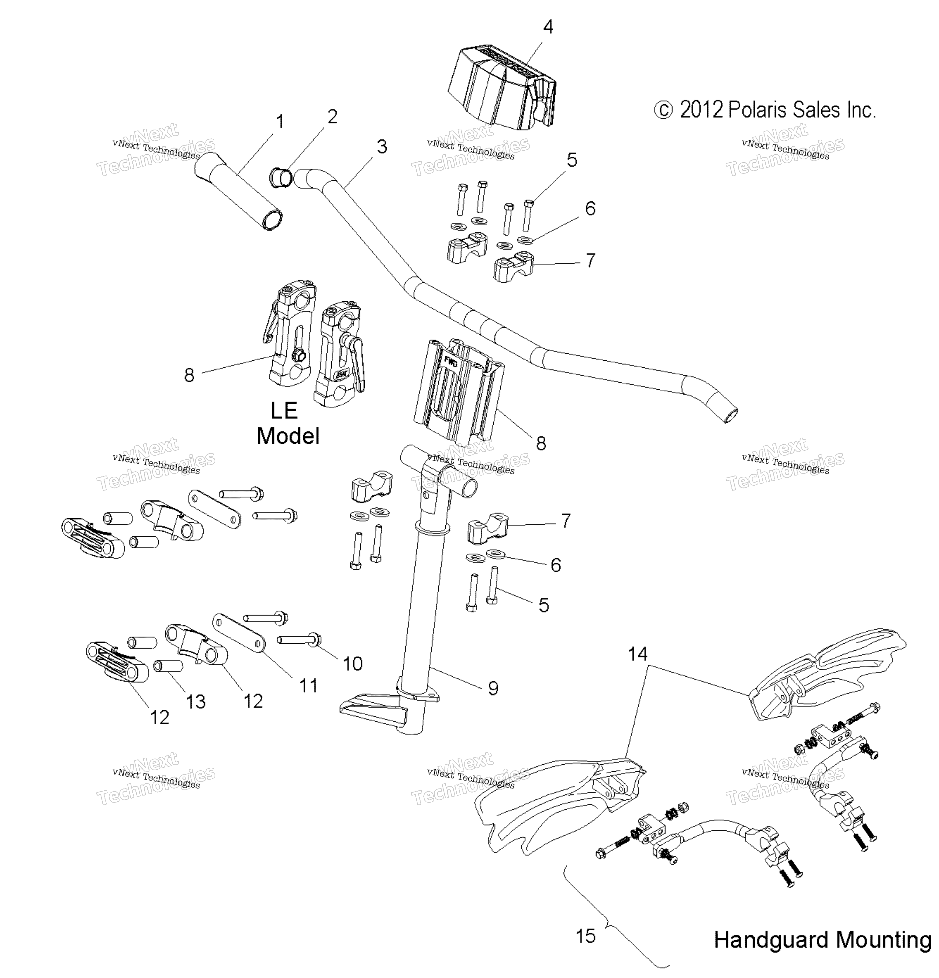 Steering, Upper & руль Asm. All Options