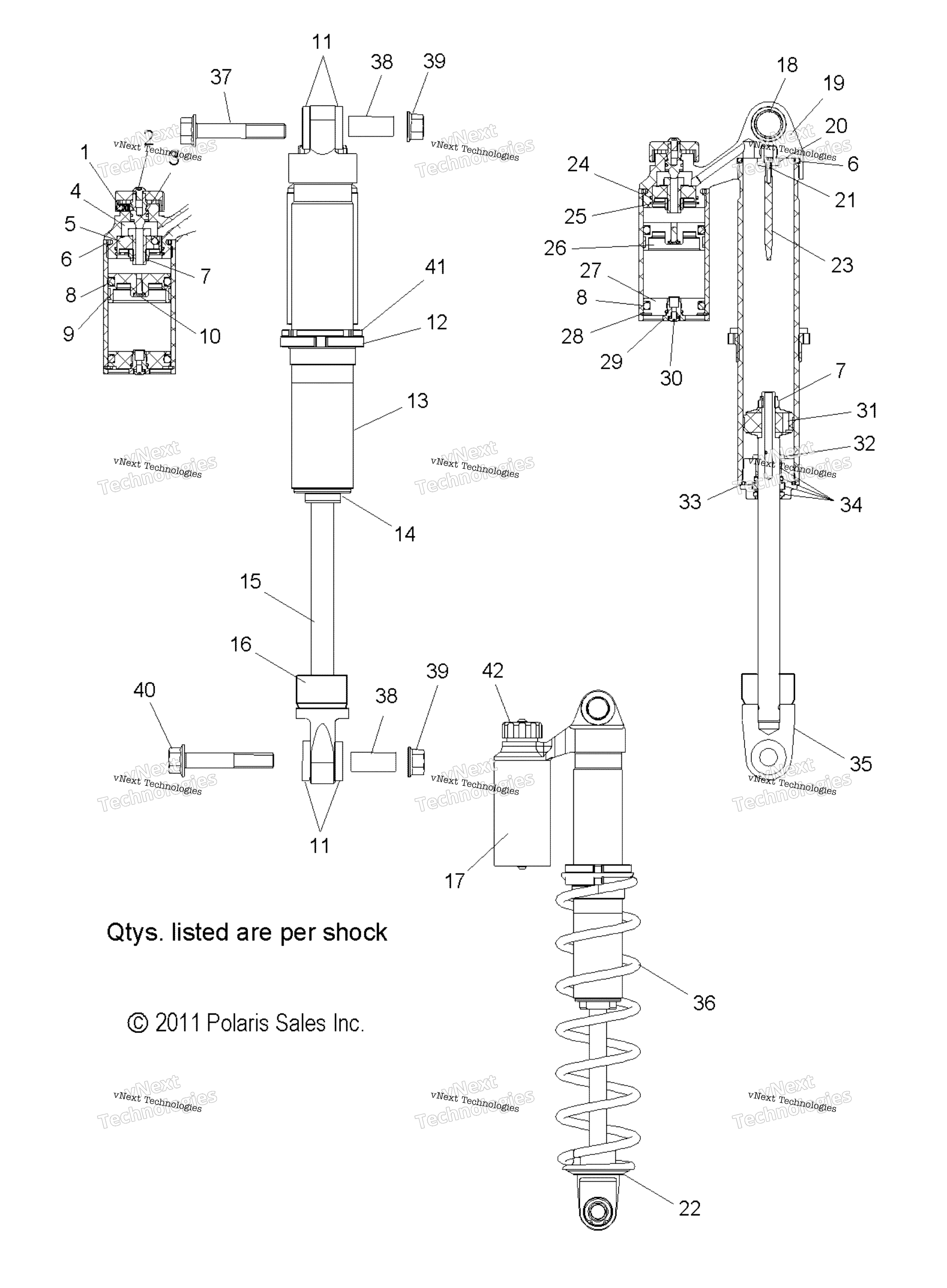 Suspension, Shock, Ifs All опции