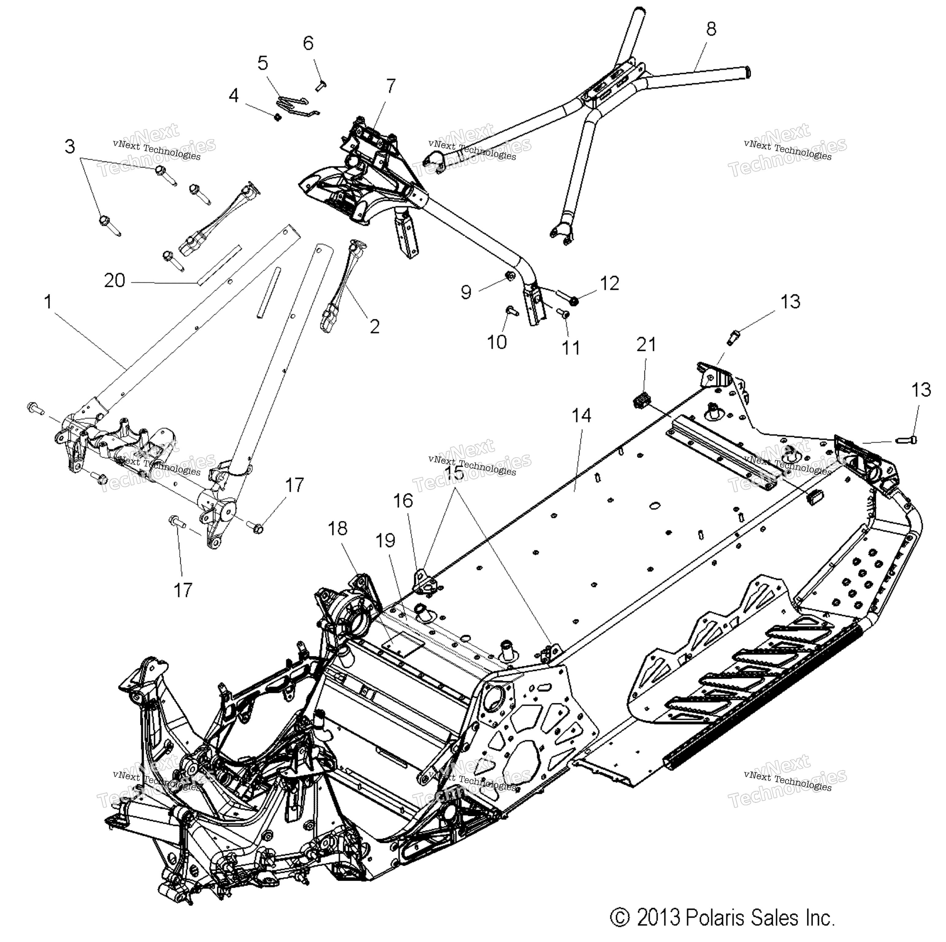 Chassis, Chassis узел & Over Structure