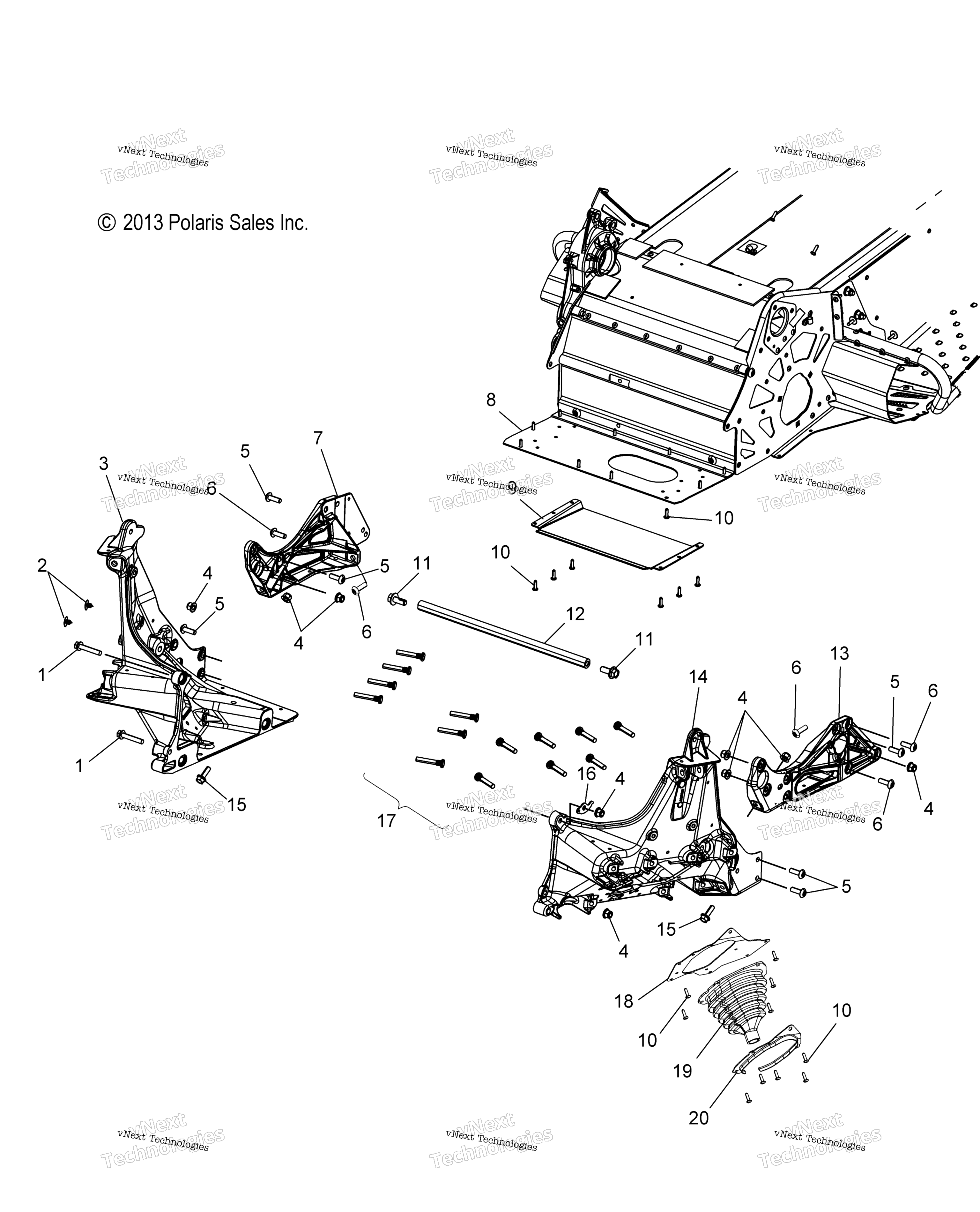 Chassis, Bulkhead узел