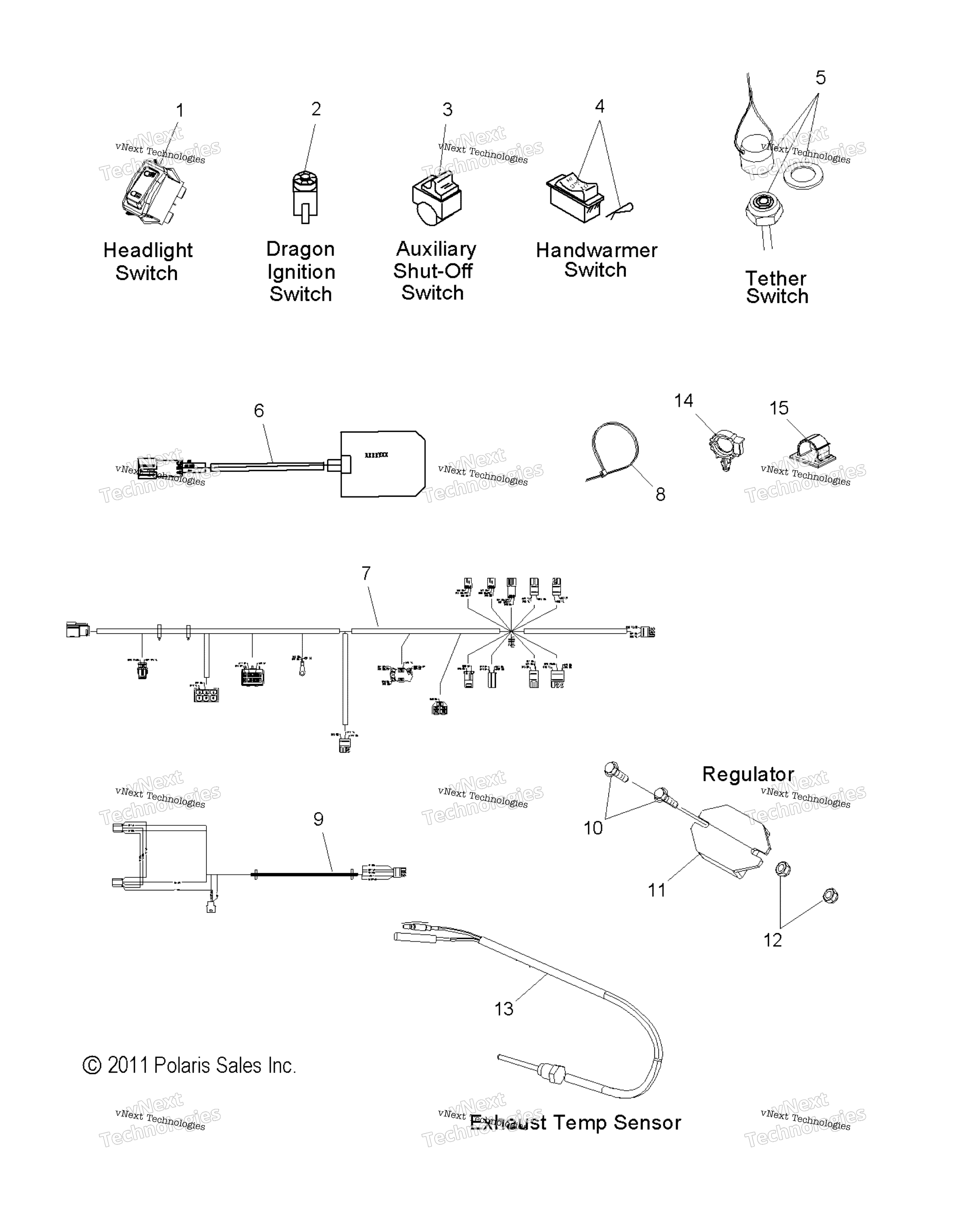 Electrical, Switches и Components