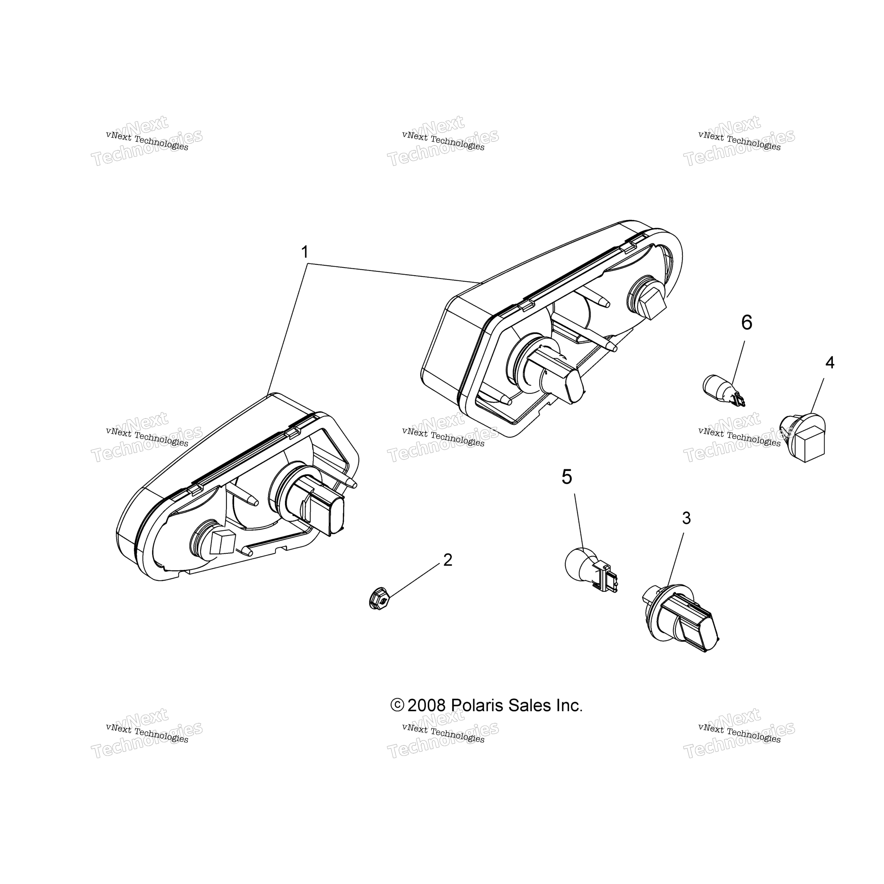 электрооборудование Taillamps