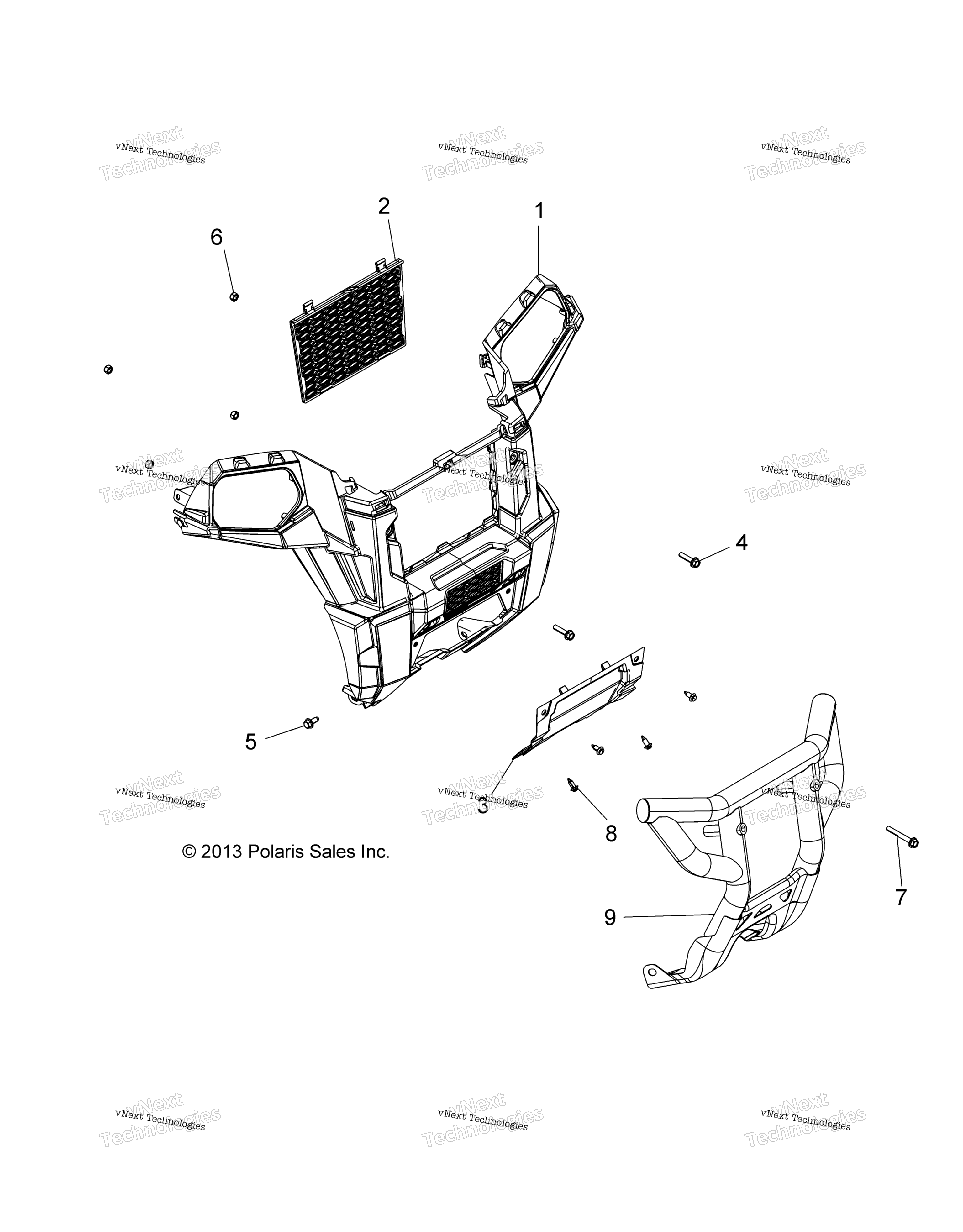 Body, передний Bumper
