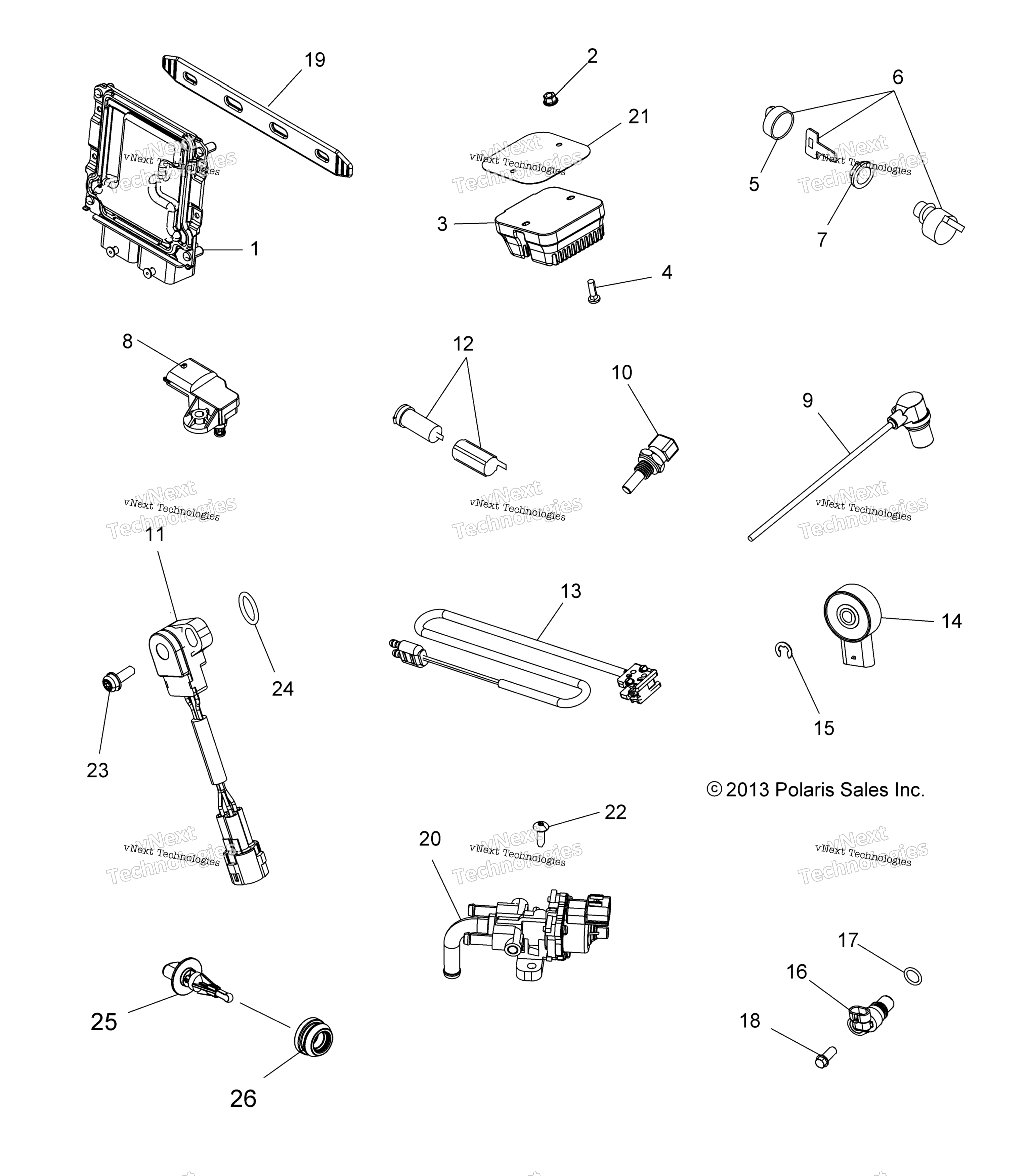 Electrical, Switches, Sensors, Ecu & управление Modules