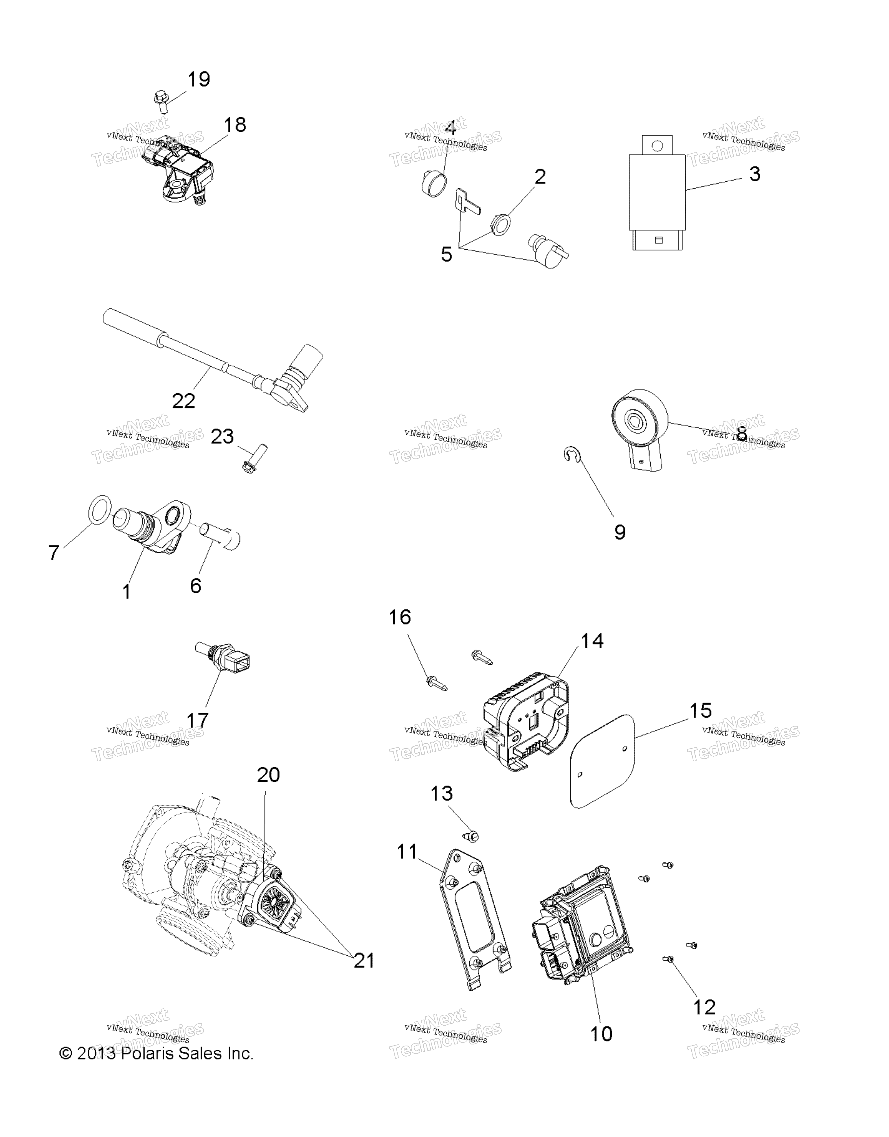 электрооборудование Switches, Sensors & Ecm Modules