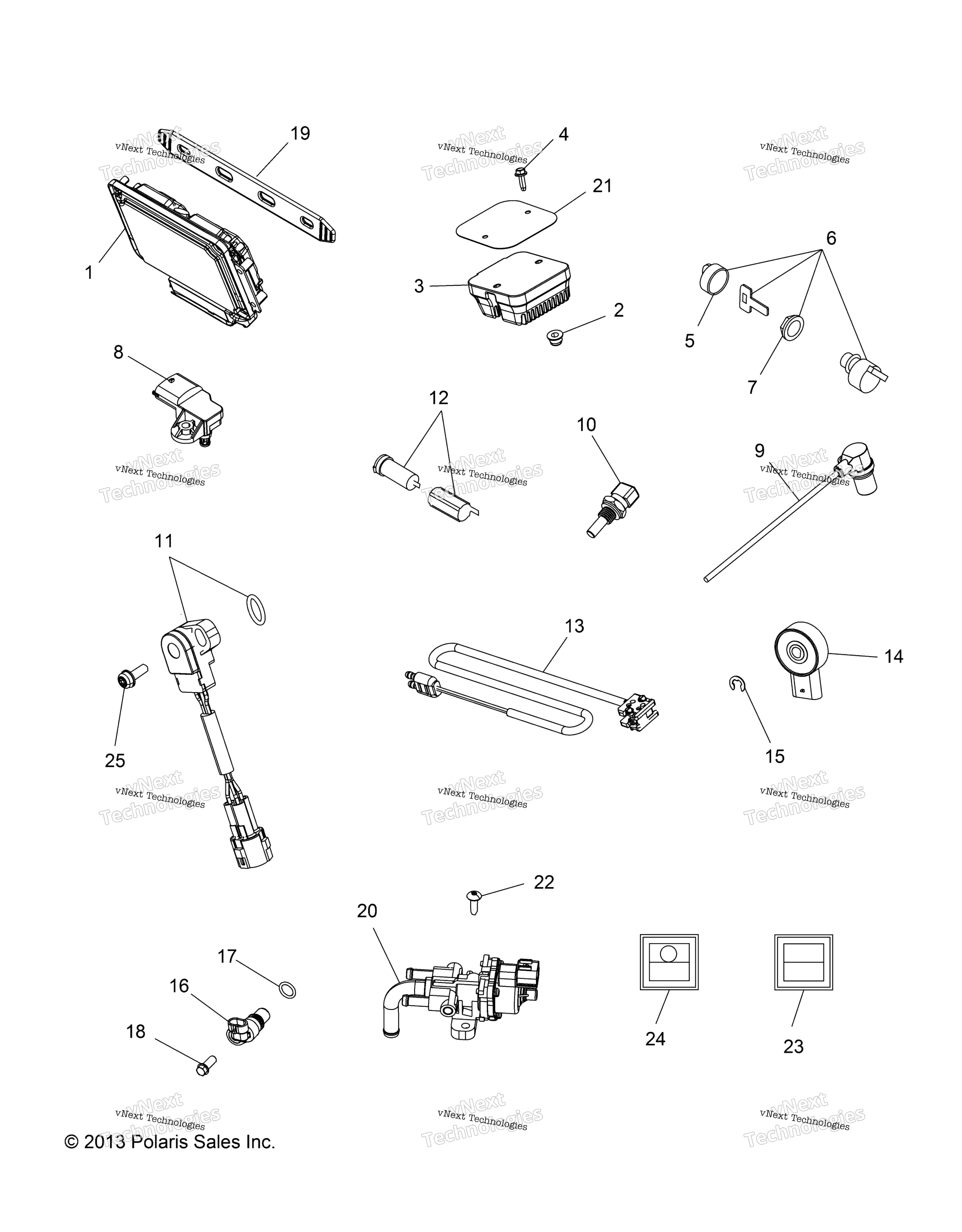 Electrical, Switches, Sensors, Ecu & управление Modules