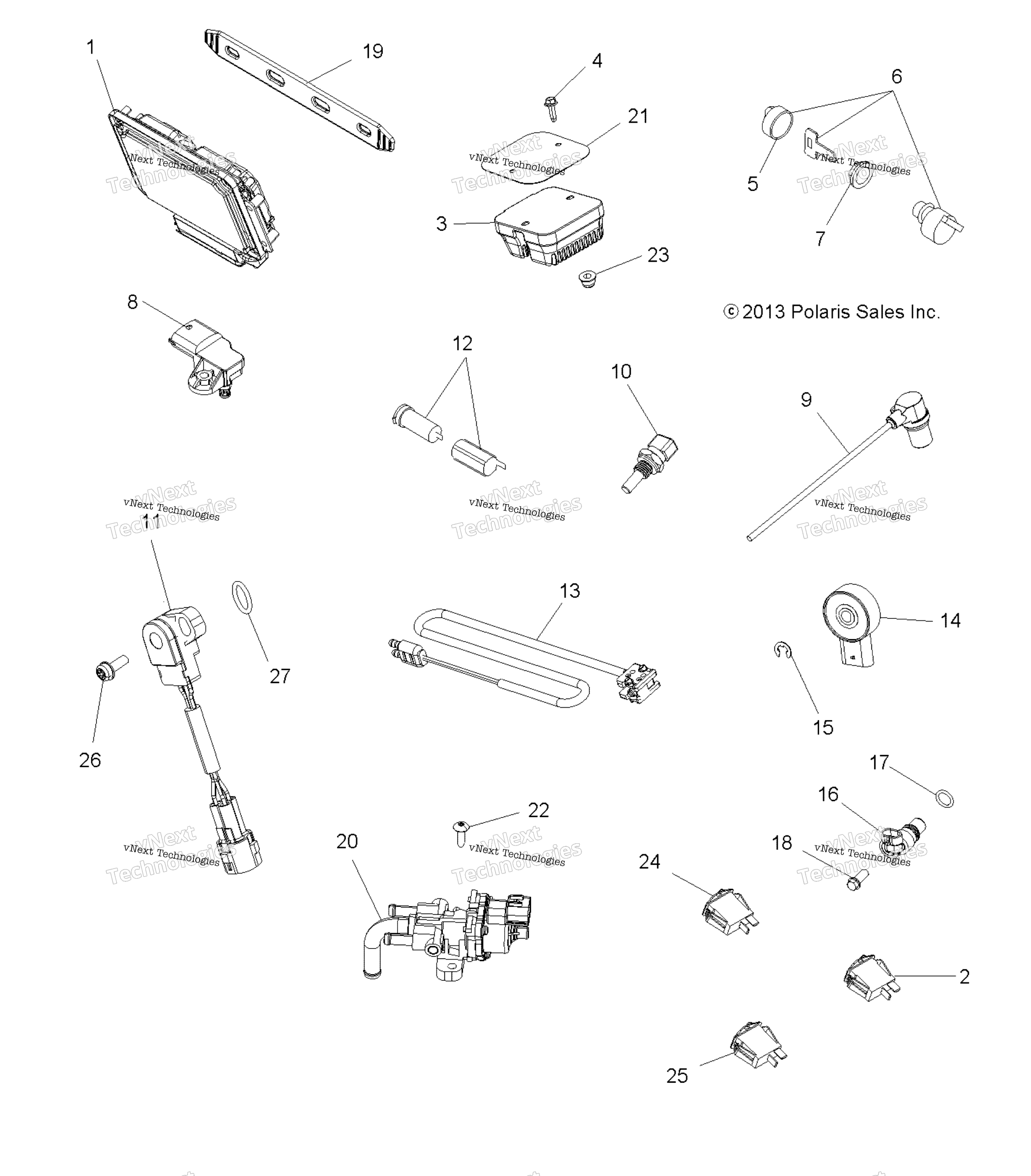Electrical, Switches, Sensors, Ecu & управление Modules