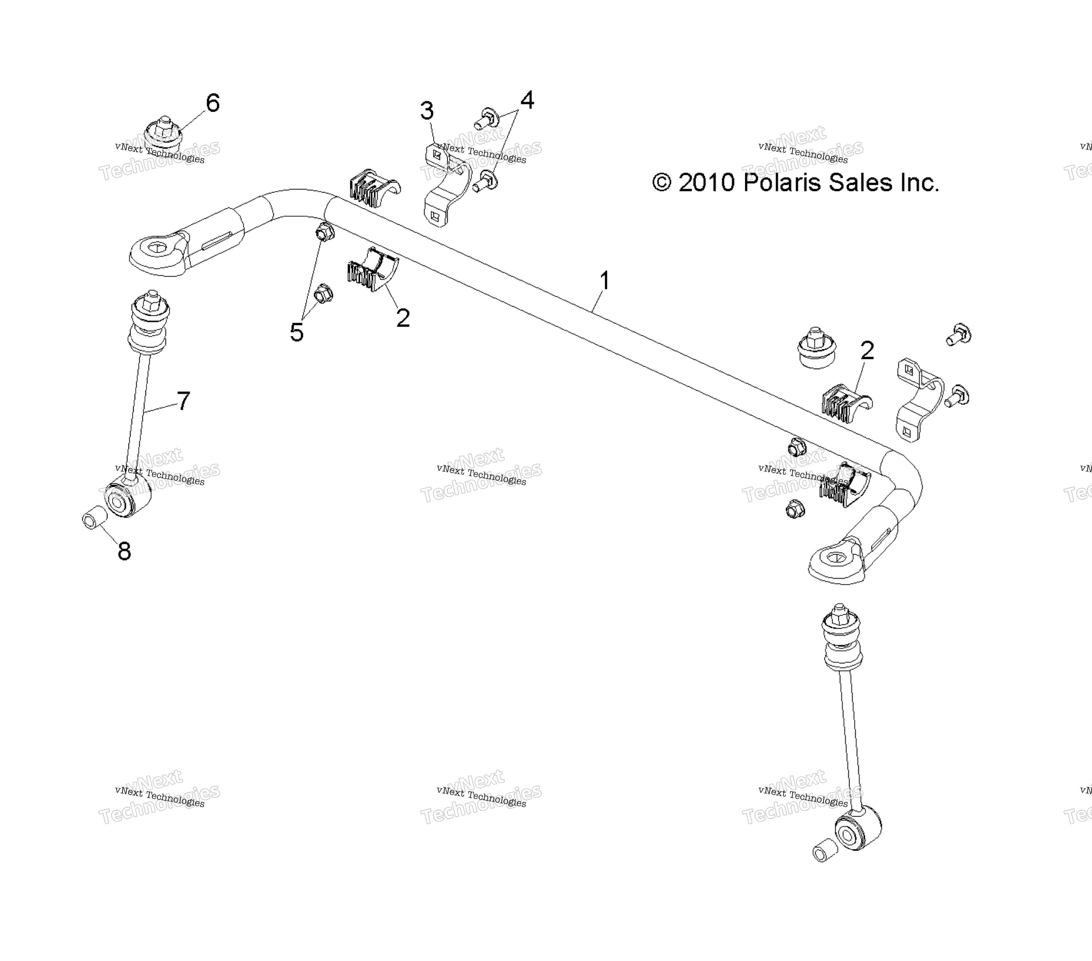 Подвеска, задняя Stabilizer Bar