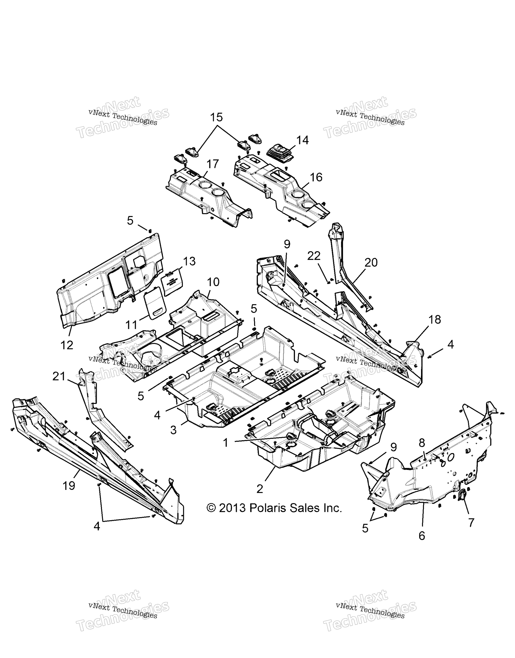Body, Floor и Rocker Panels