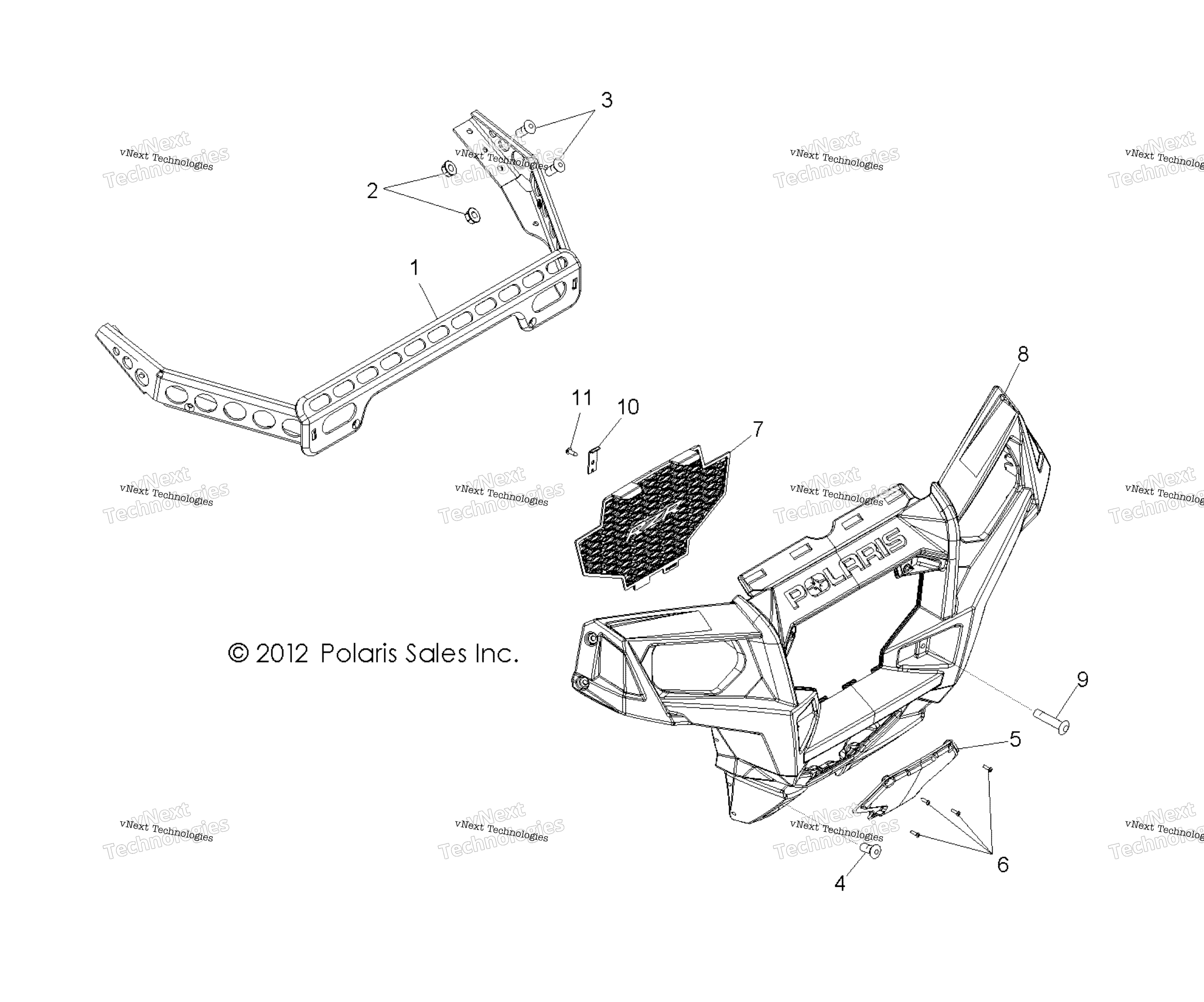 Body, передний Bumper