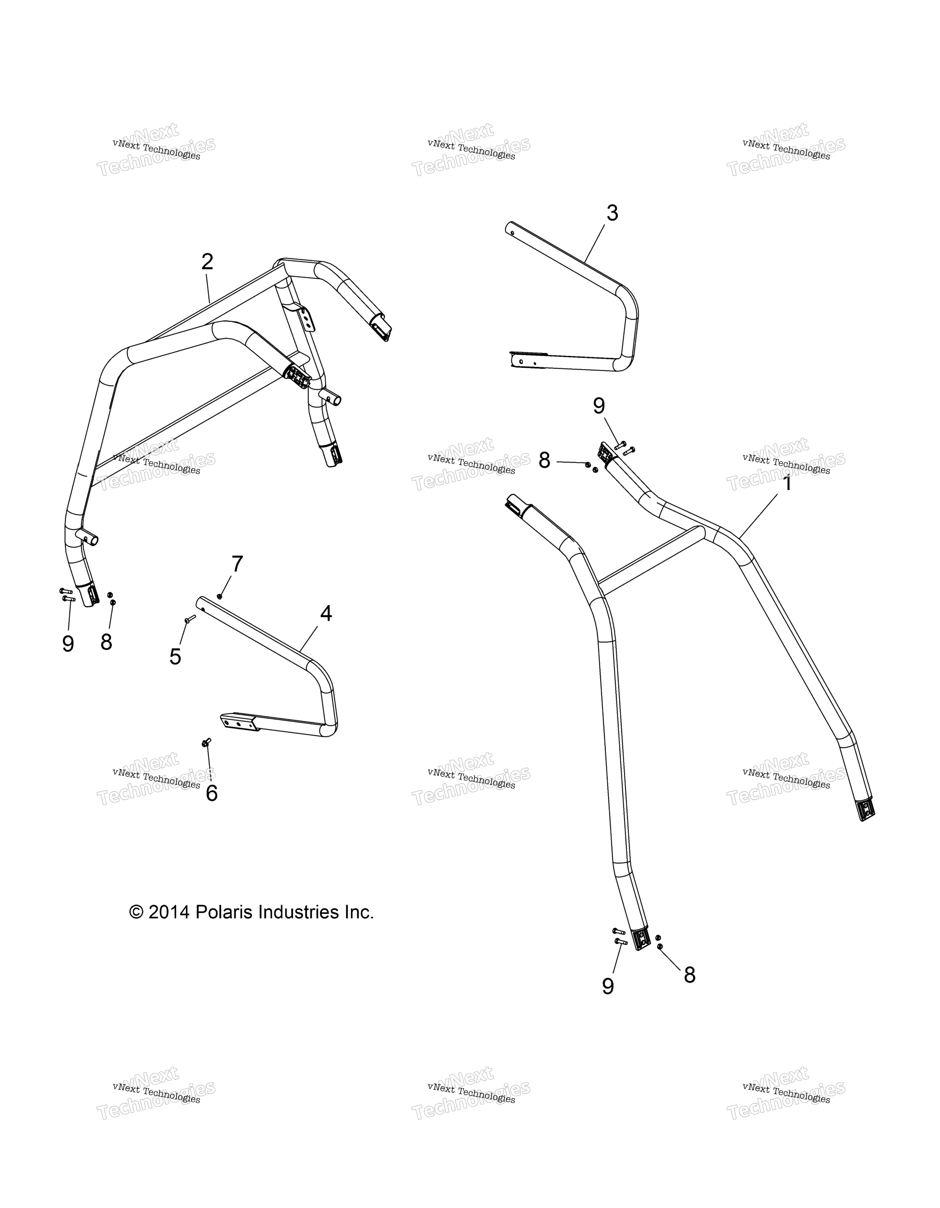 Шасси, рама кабины And Side Bars