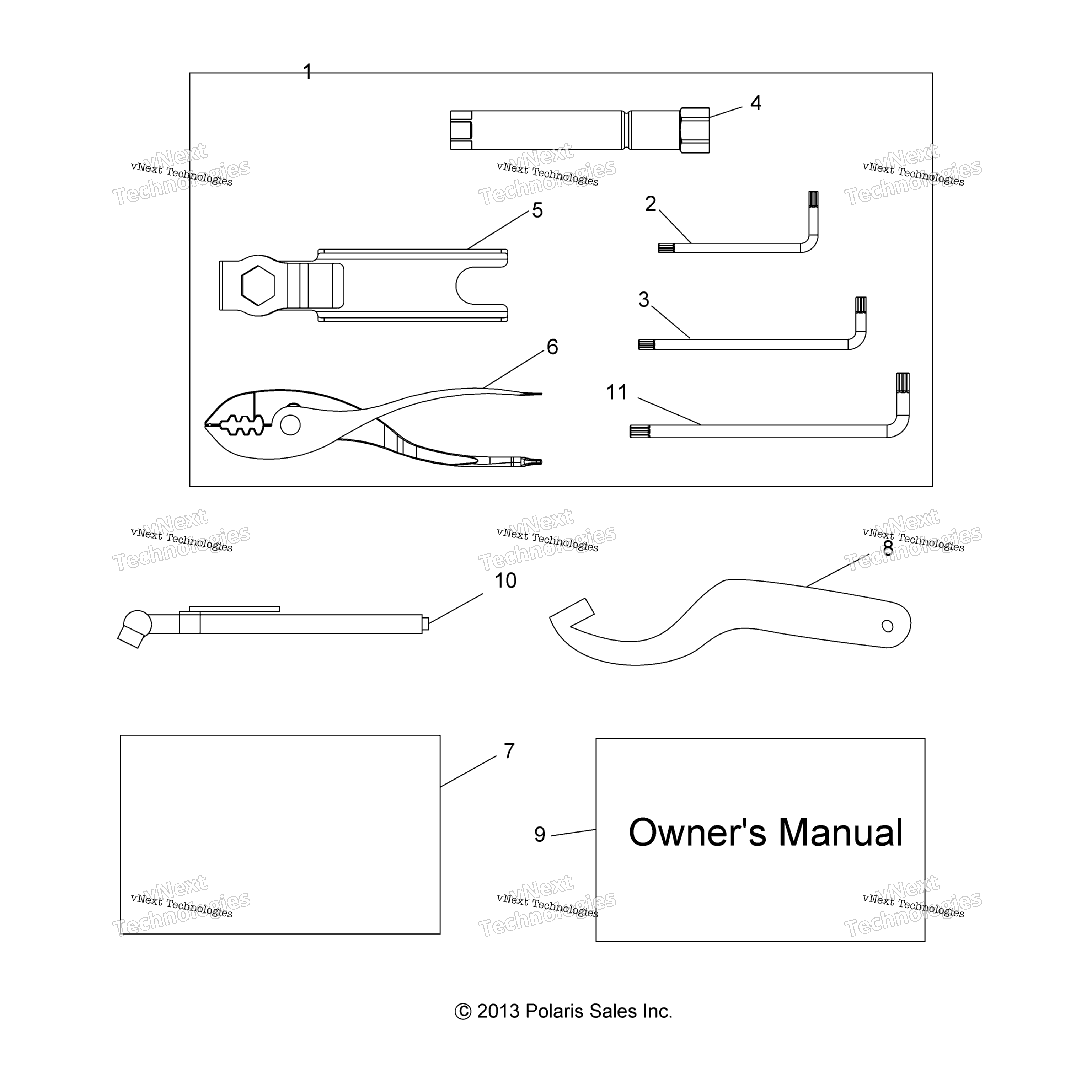 References, инструмент комплект & Owners Manual