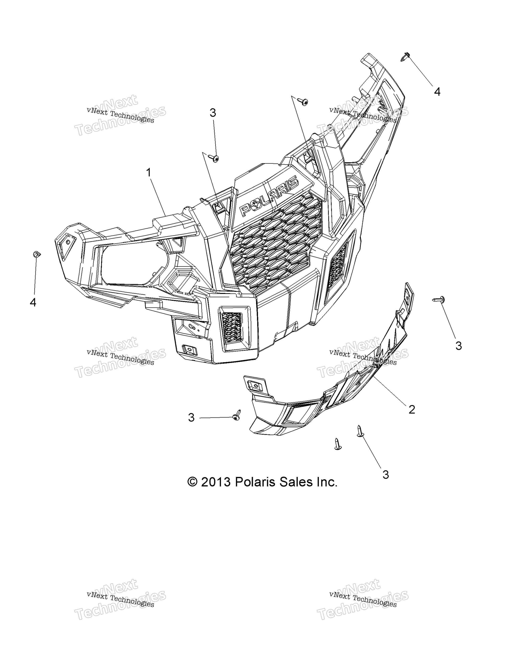 Body, Bumper, передний