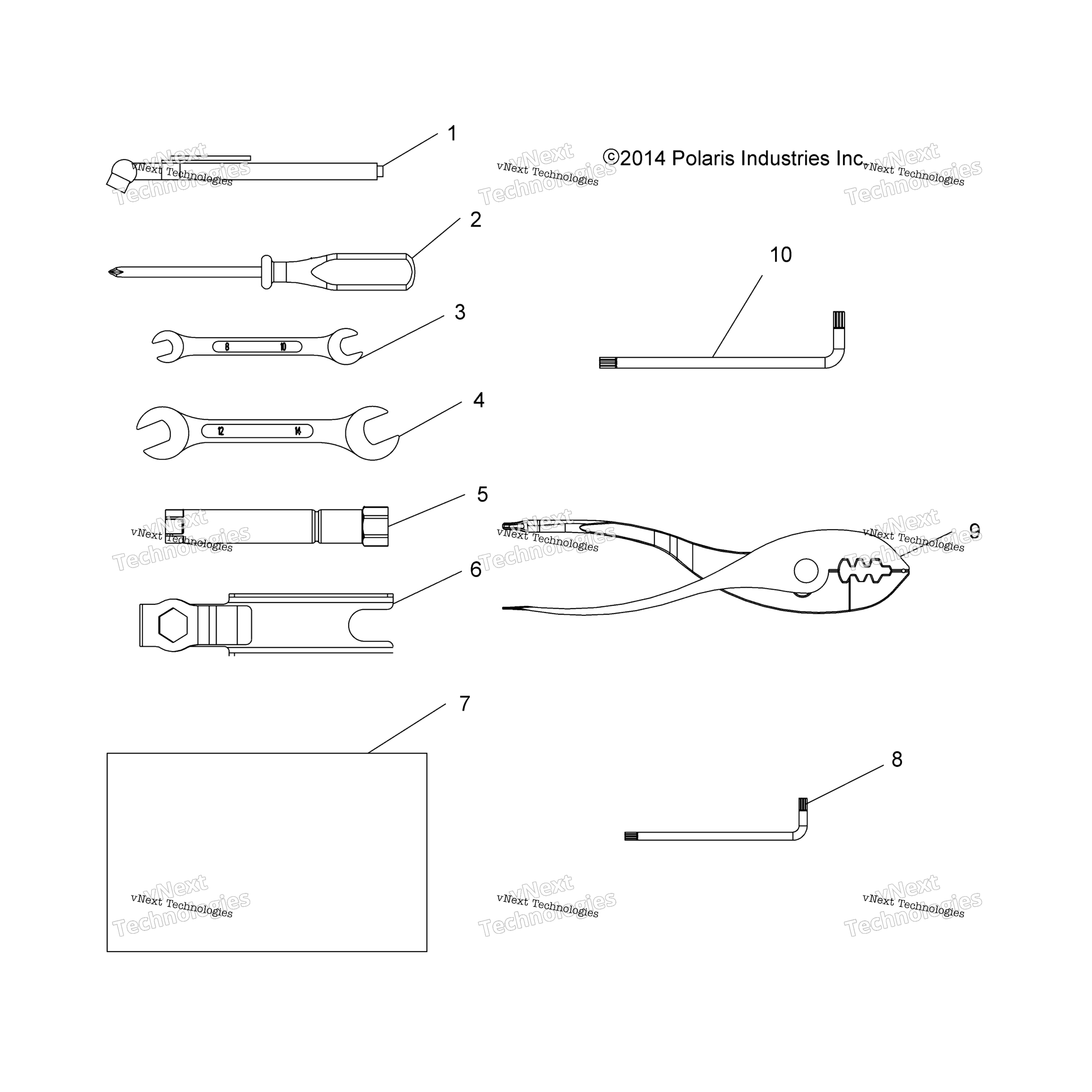 Tools, инструмент комплект