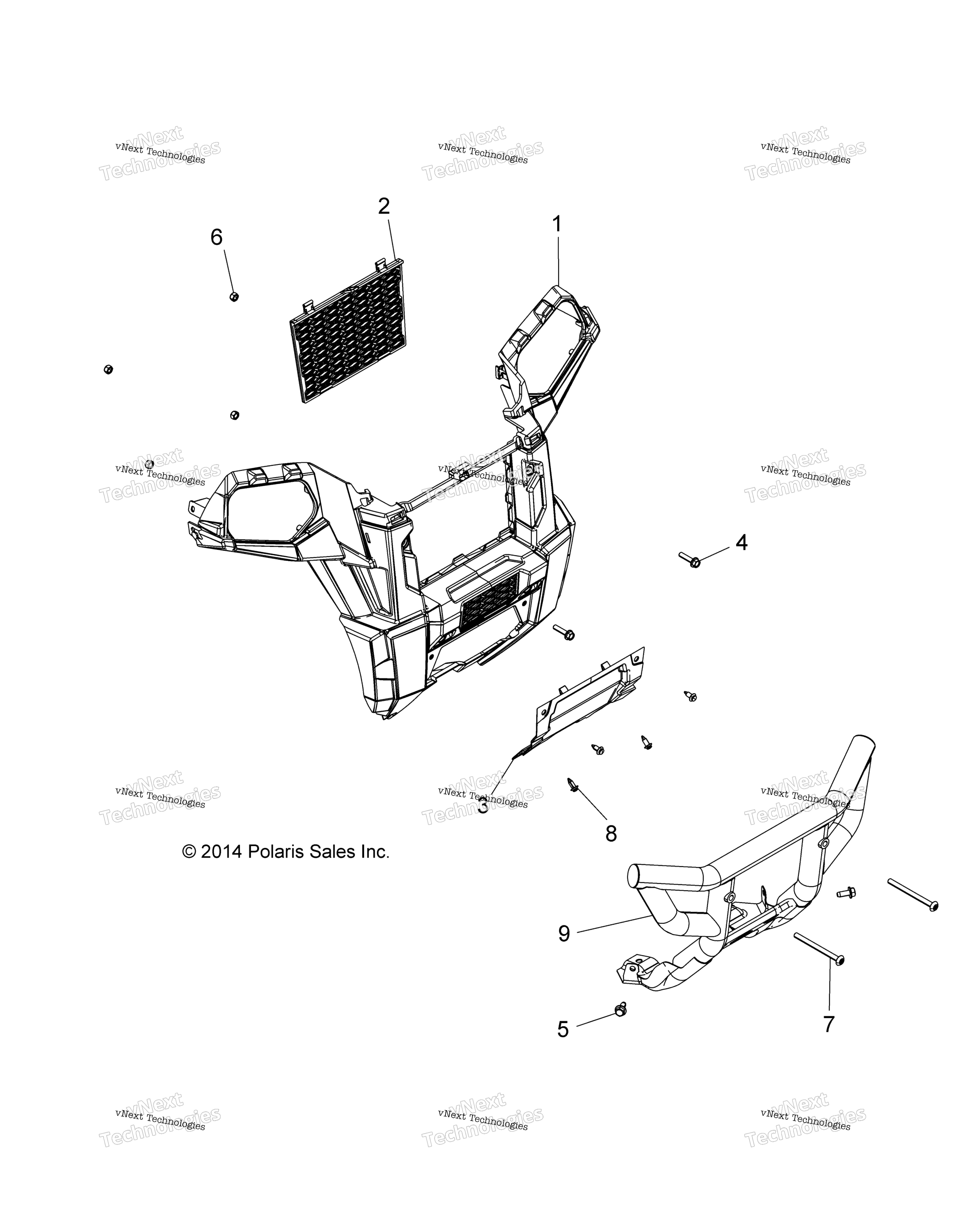 Body, передний Bumper