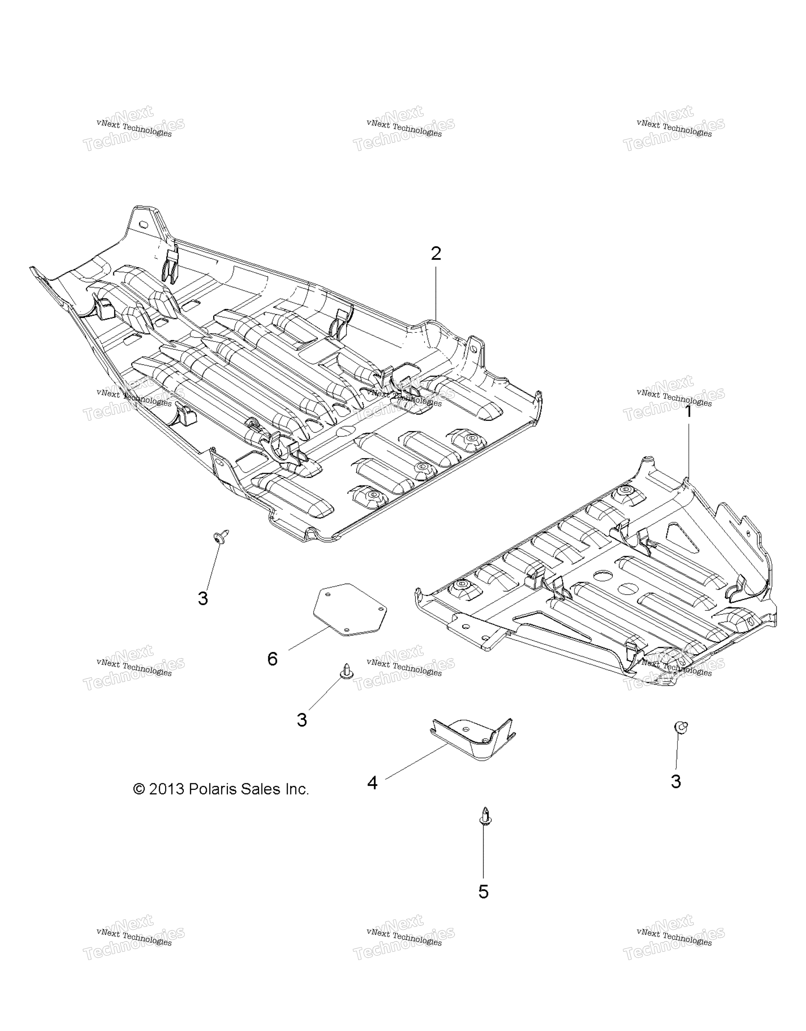 кузов Skid Plates