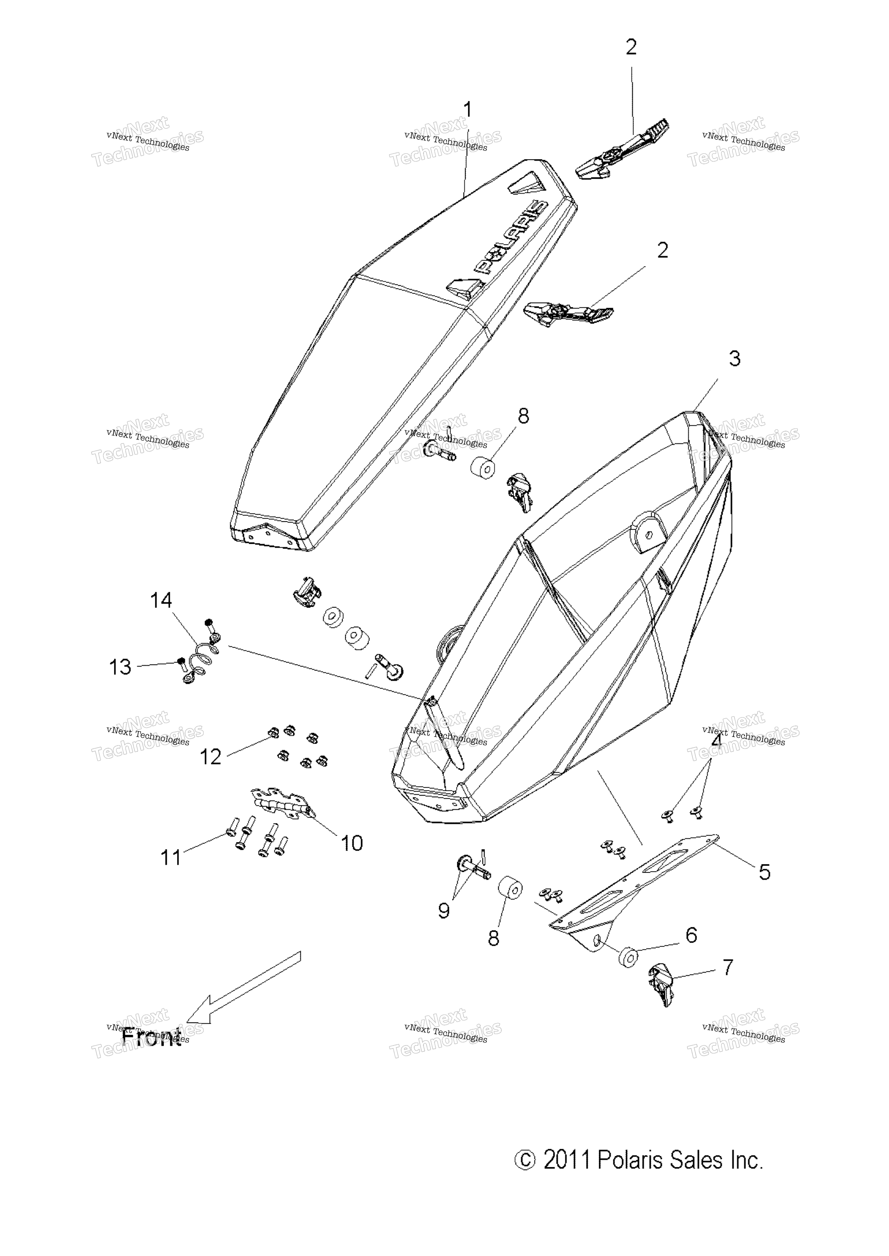 Body, Saddlebag, Adventure S15da6 All опции