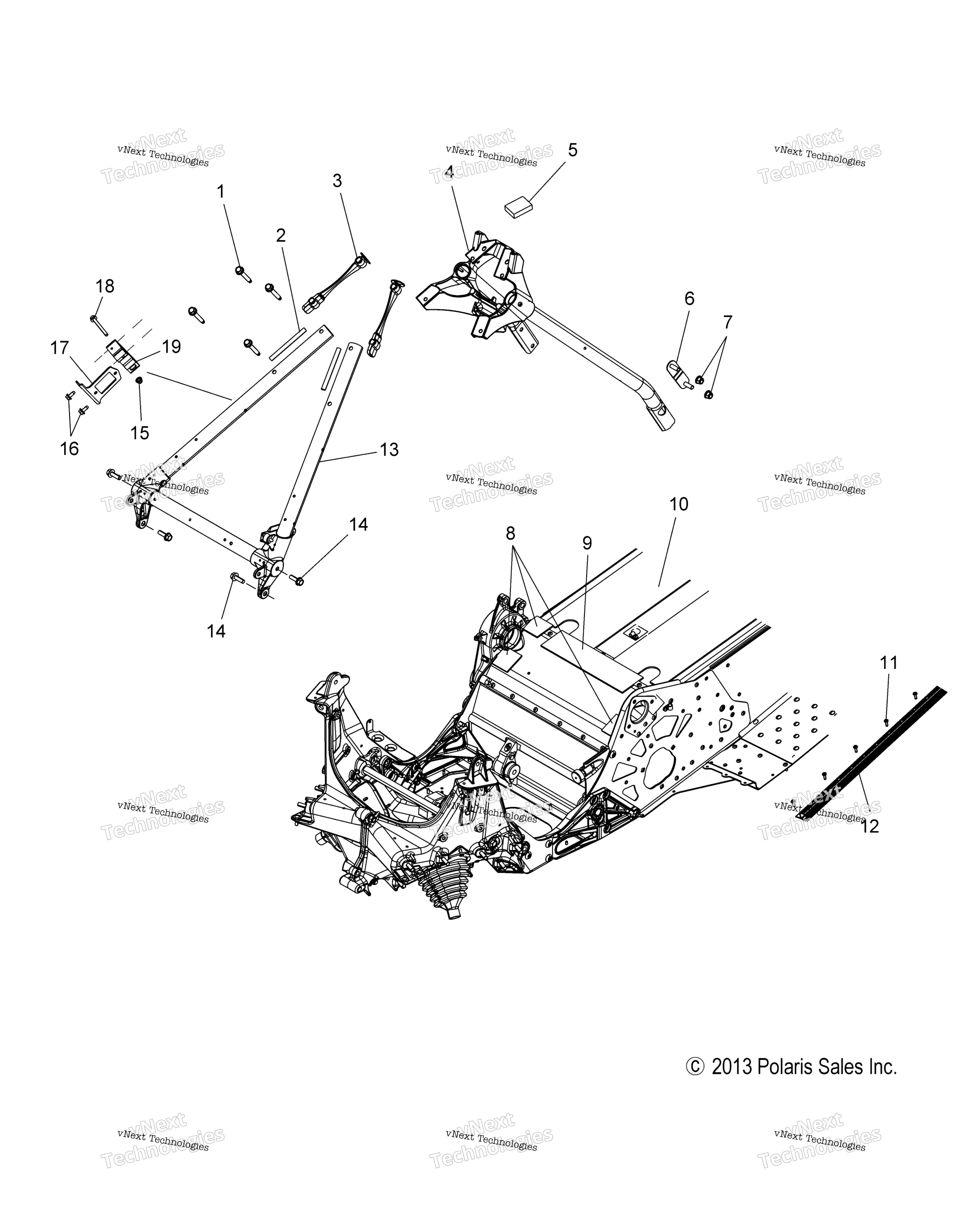Chassis, Chassis узел & Over Structure