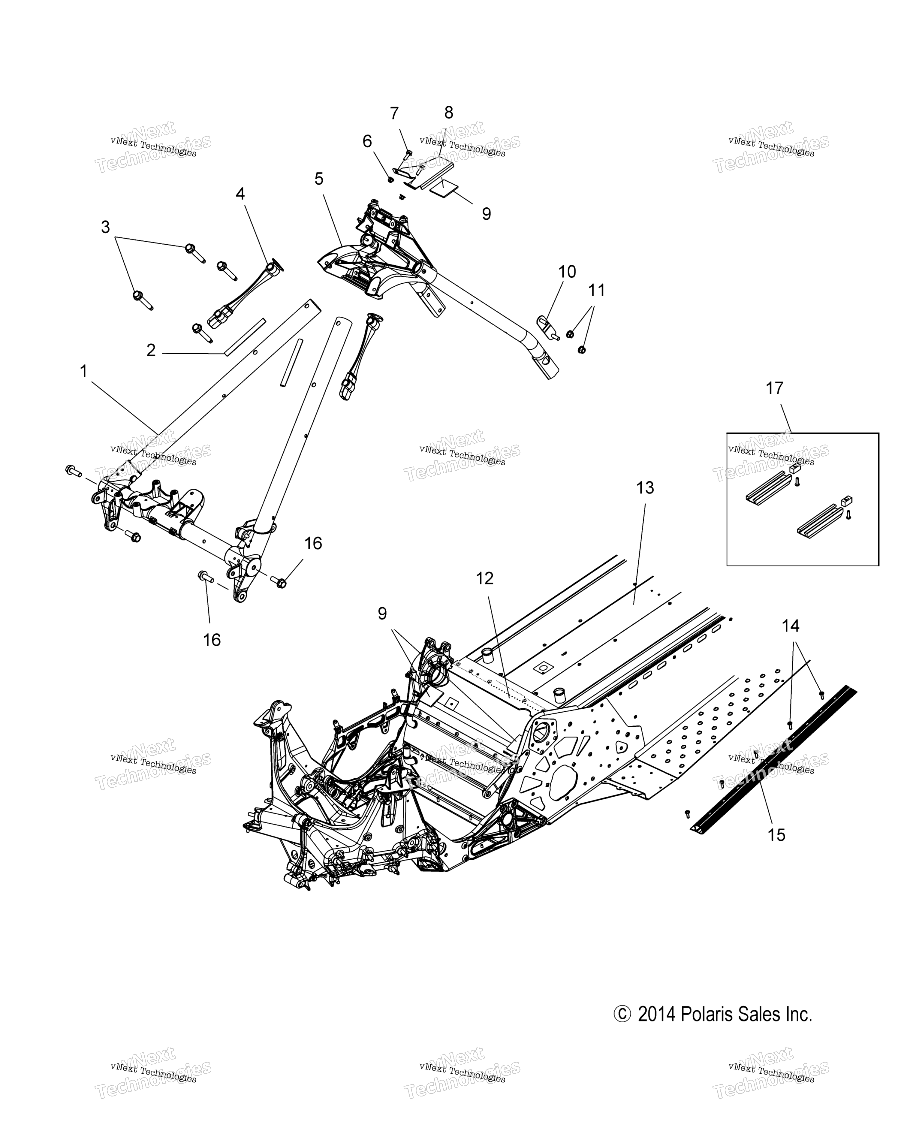 Chassis, Chassis Asm. & Over Structure All опции