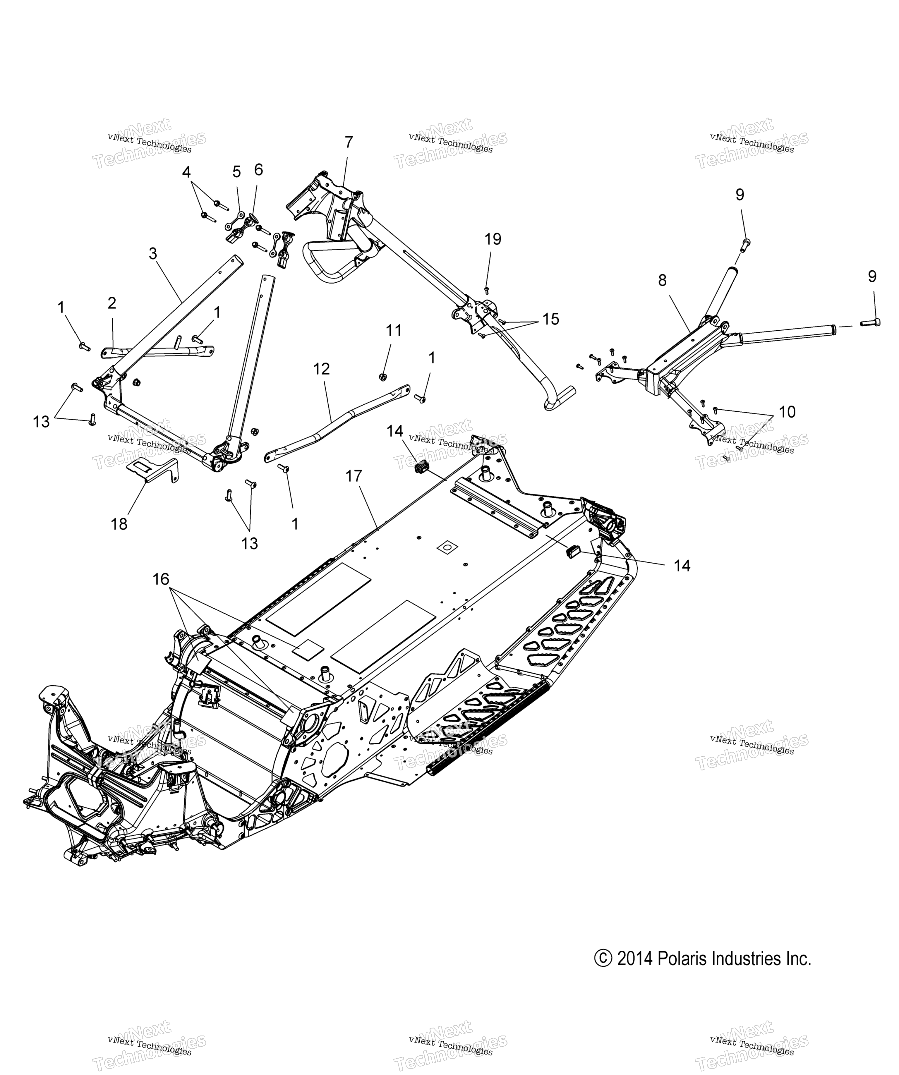 Chassis, Chassis Asm. & Over Structure S15da6 All опции