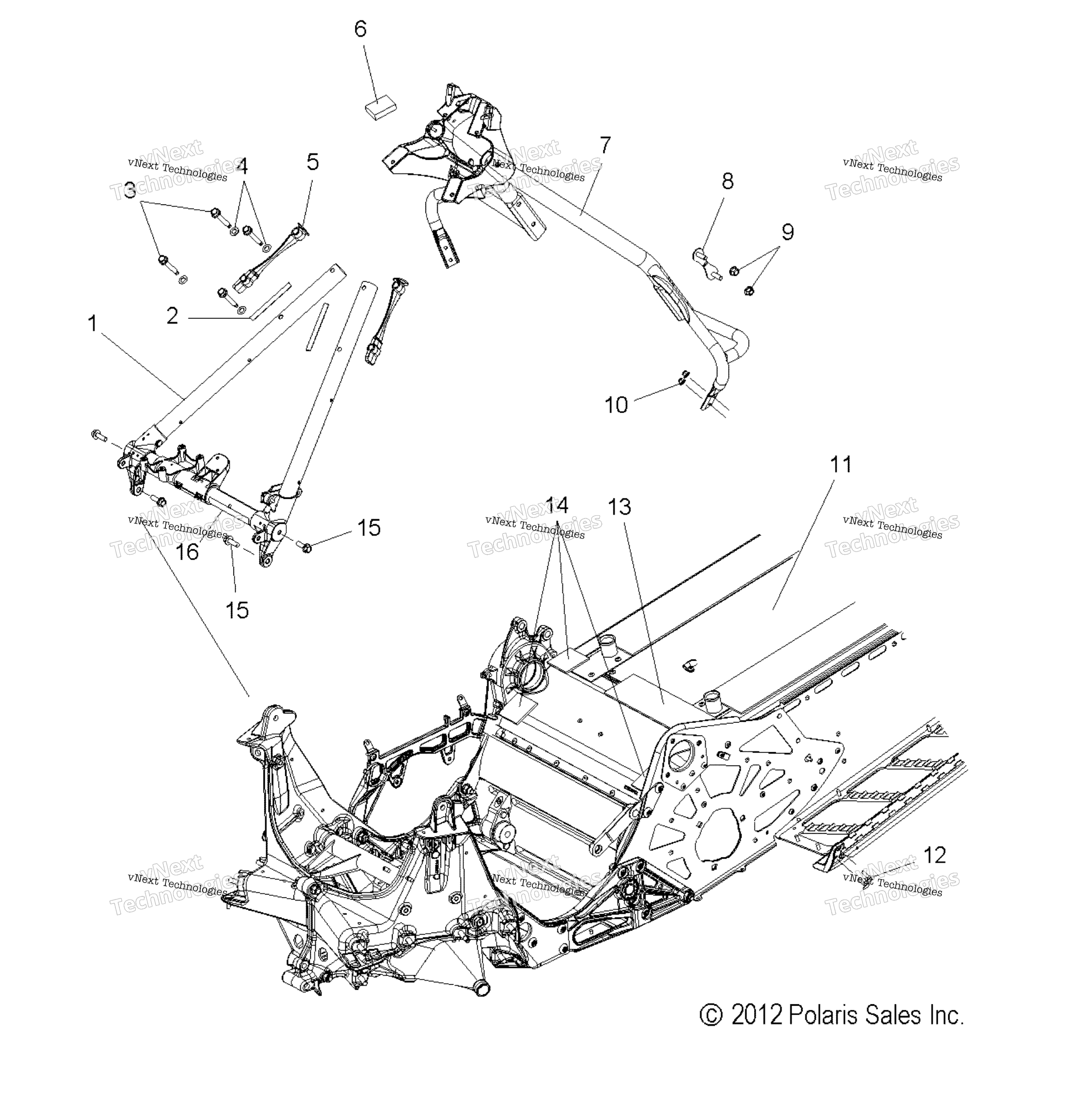 Chassis, Chassis Asm. & Over Structure All опции
