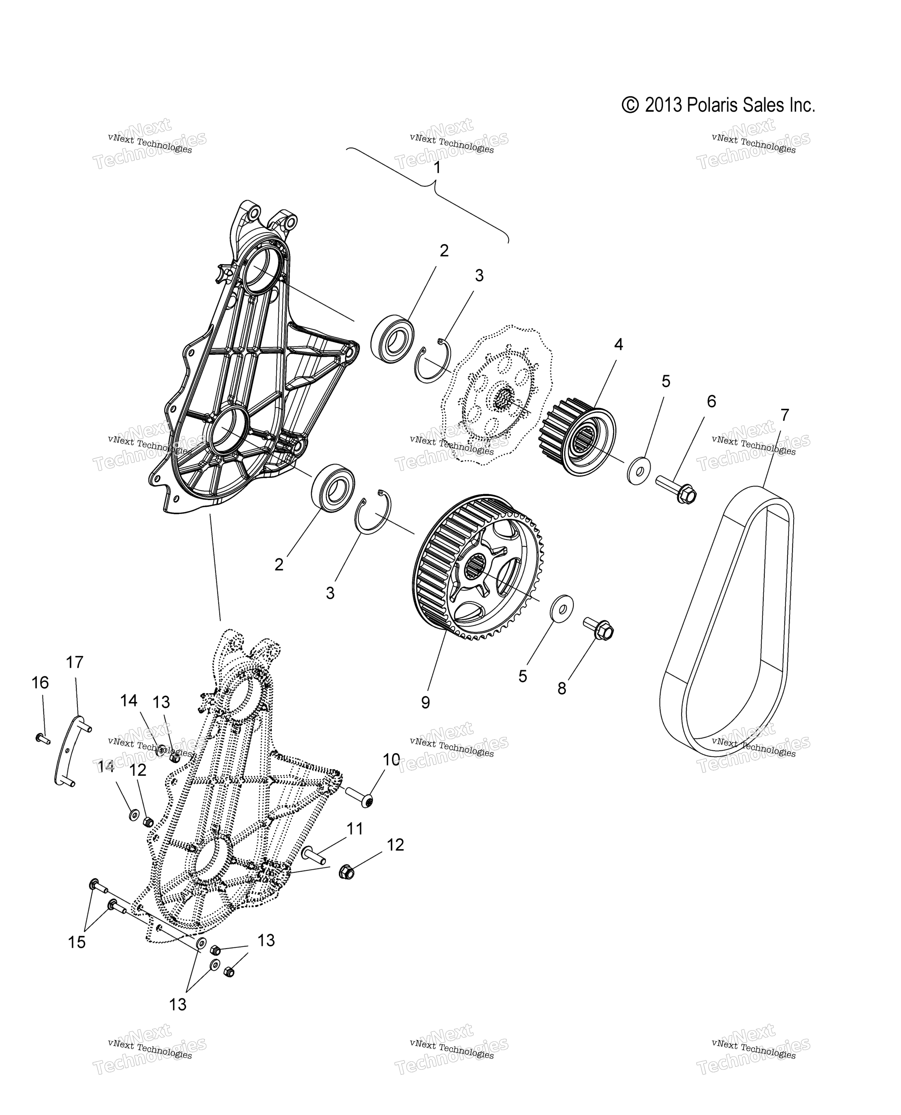 Привод Train, Quickdrive Belt System All Options