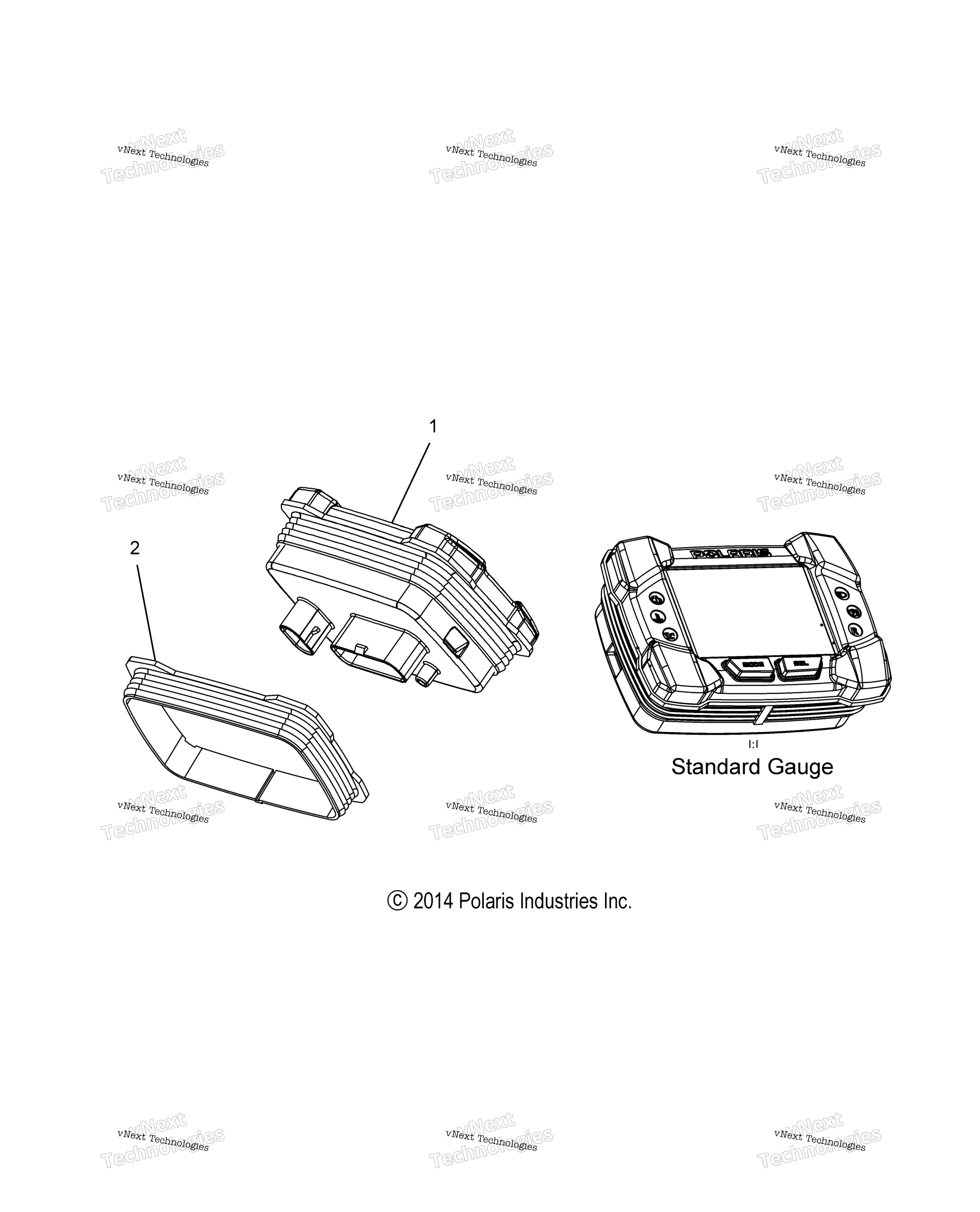электрооборудование Multi Function Gauge