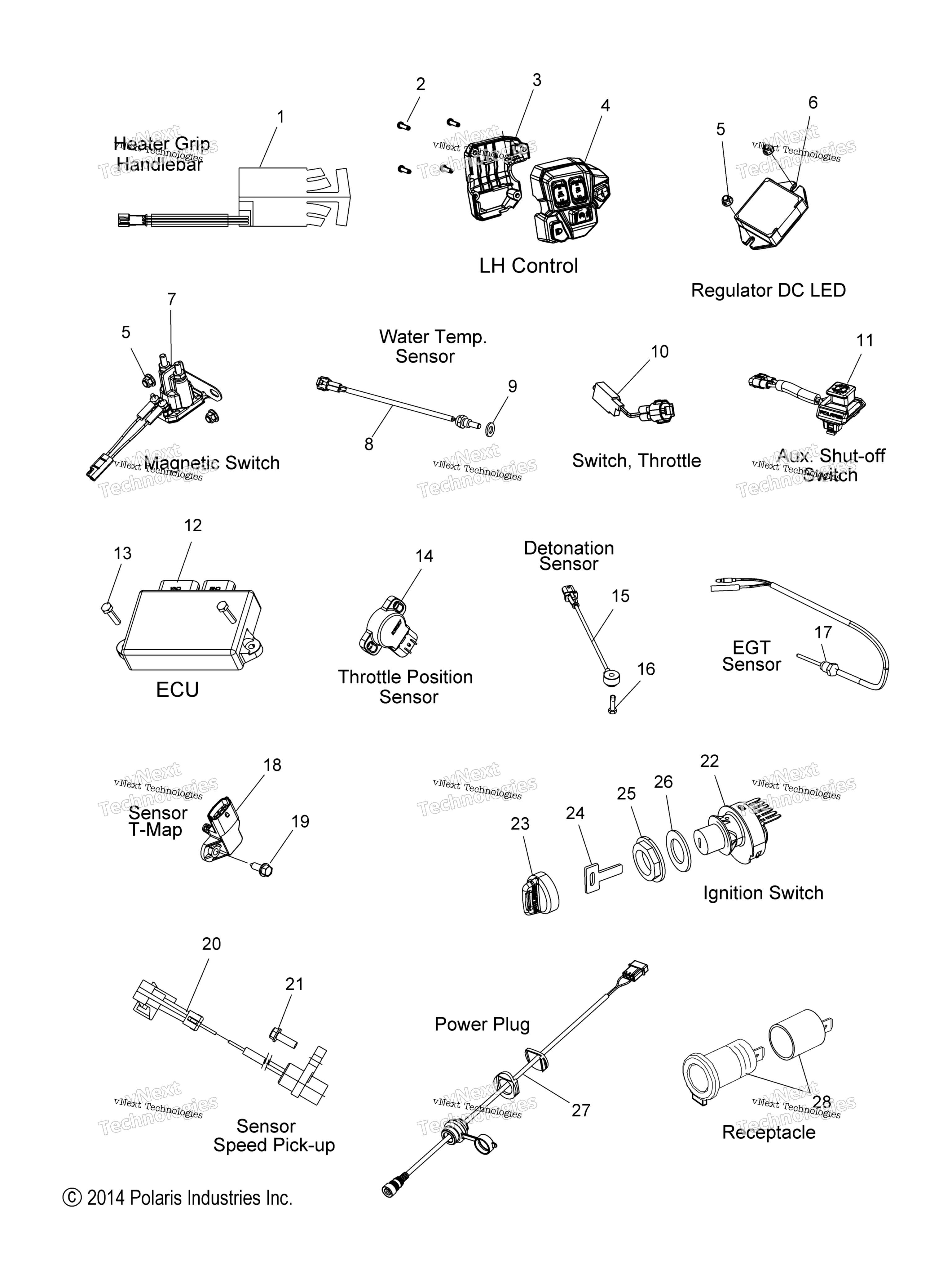 Electrical, Switches, Sensors & Components S15da6 All опции
