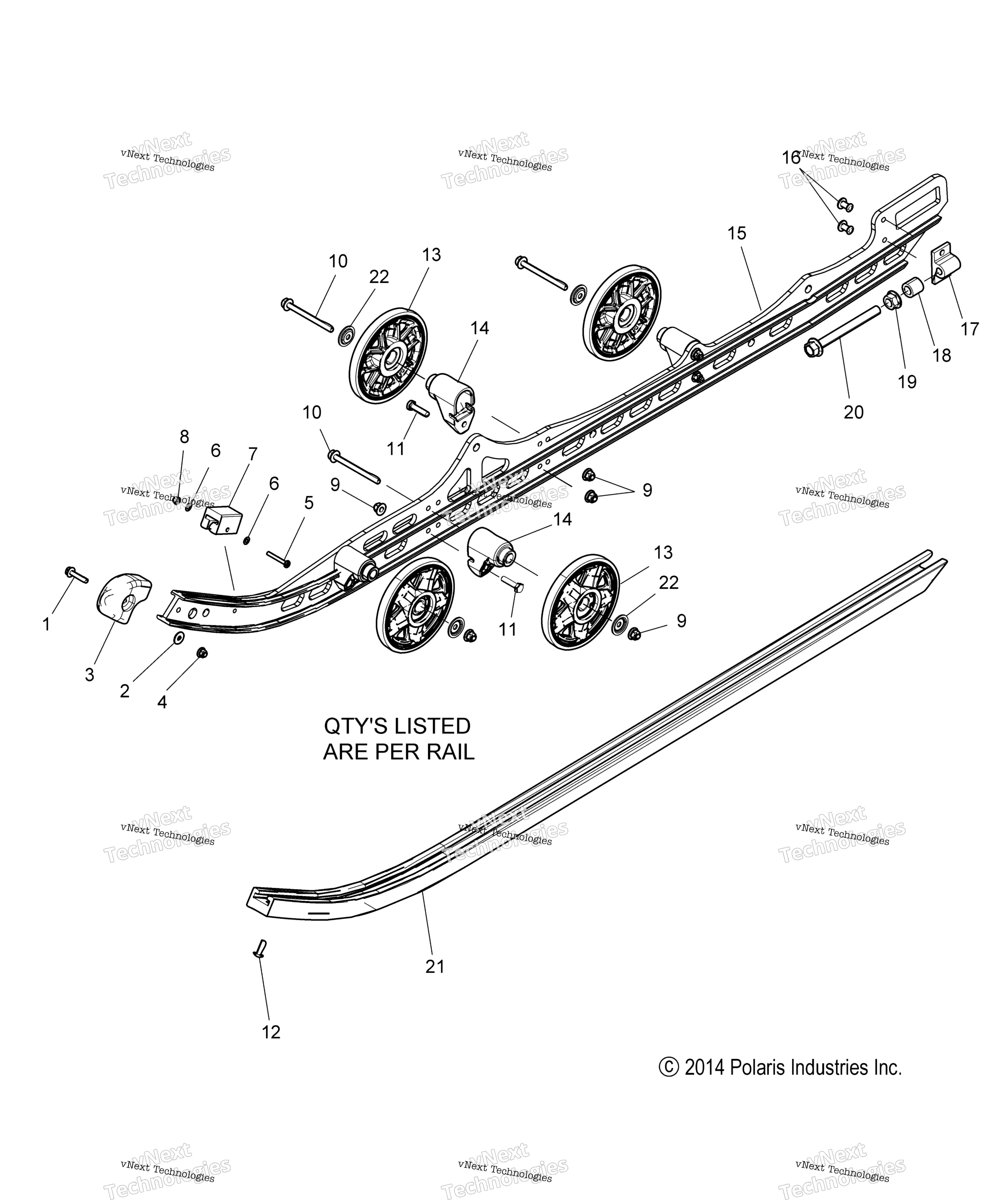 Suspension, Rail Asm. S15da6 All опции