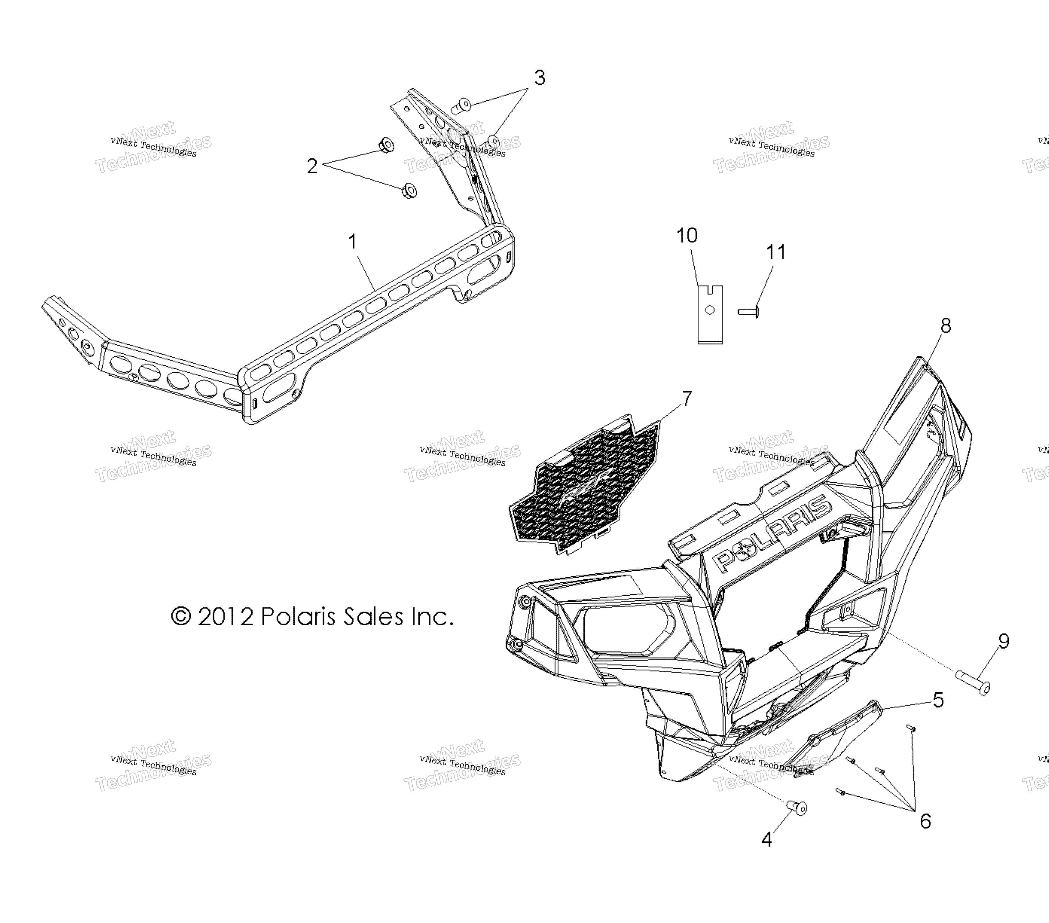 Body, передний Bumper
